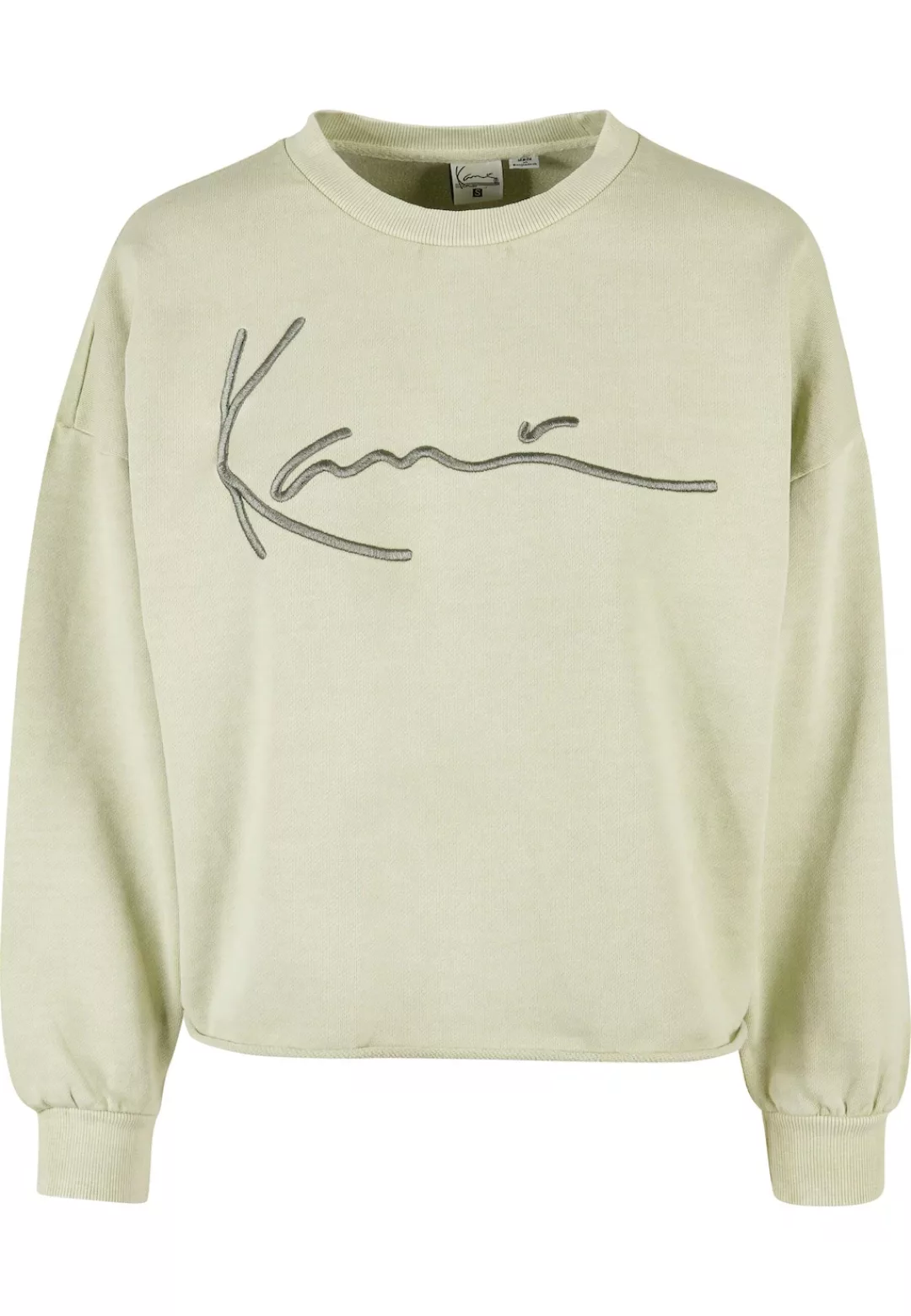 Karl Kani Sweatshirt "Karl Kani Damen KW222-052-1 Signature Washed Crew", ( günstig online kaufen