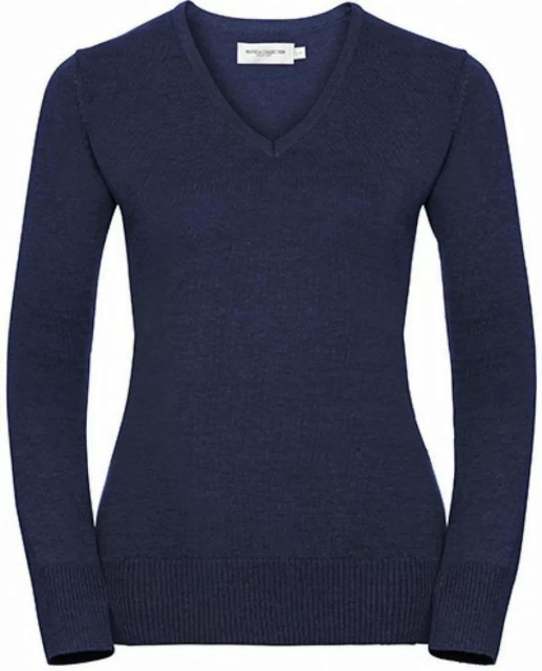 Russell Sweatshirt Ladies´ V-Neck Knitted Pullover günstig online kaufen