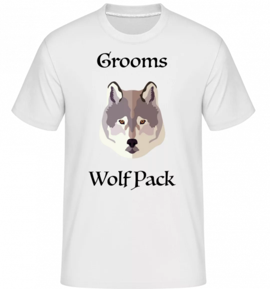 Grooms Wolf Pack · Shirtinator Männer T-Shirt günstig online kaufen