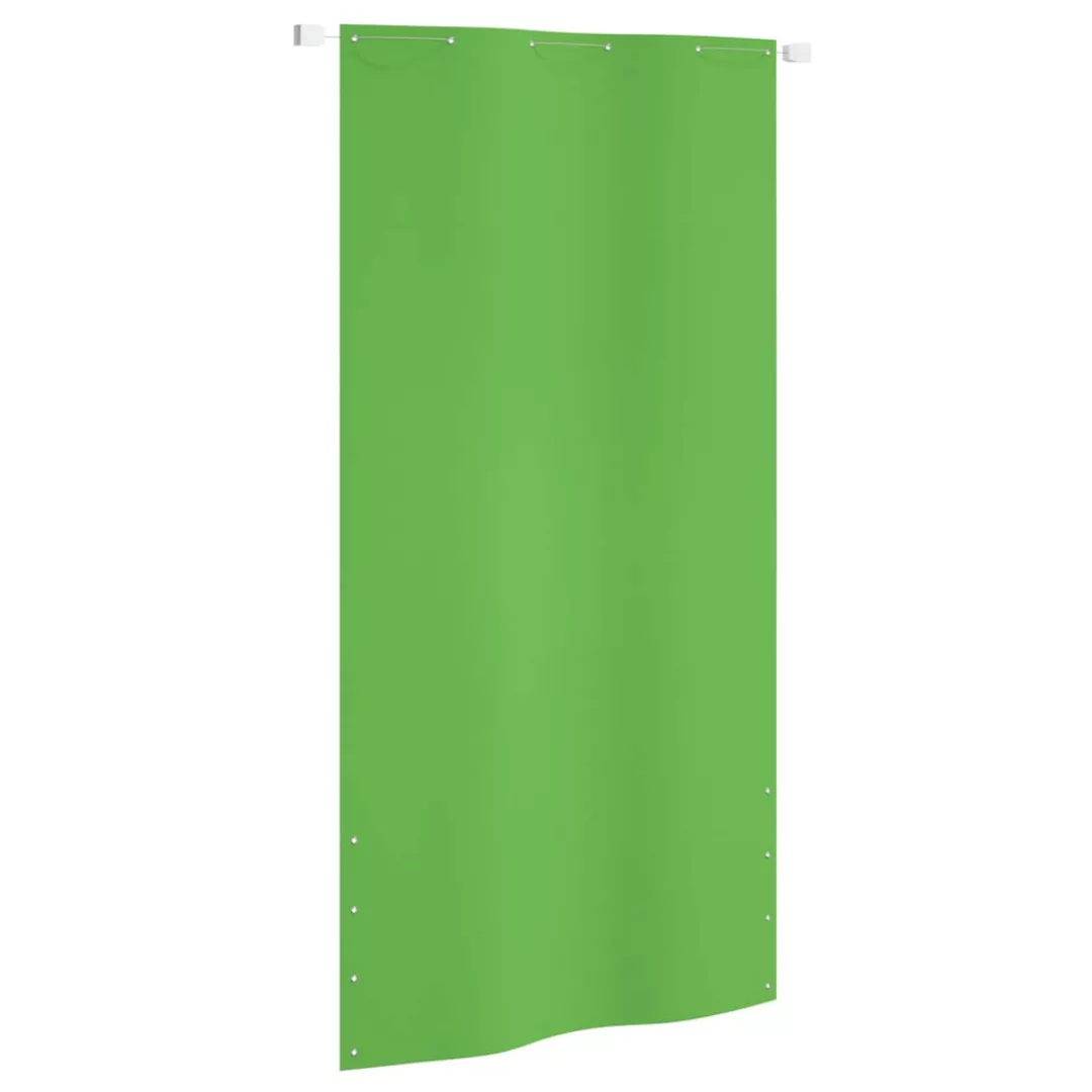 Vidaxl Balkon-sichtschutz Hellgrün 120x240 Cm Oxford-gewebe günstig online kaufen