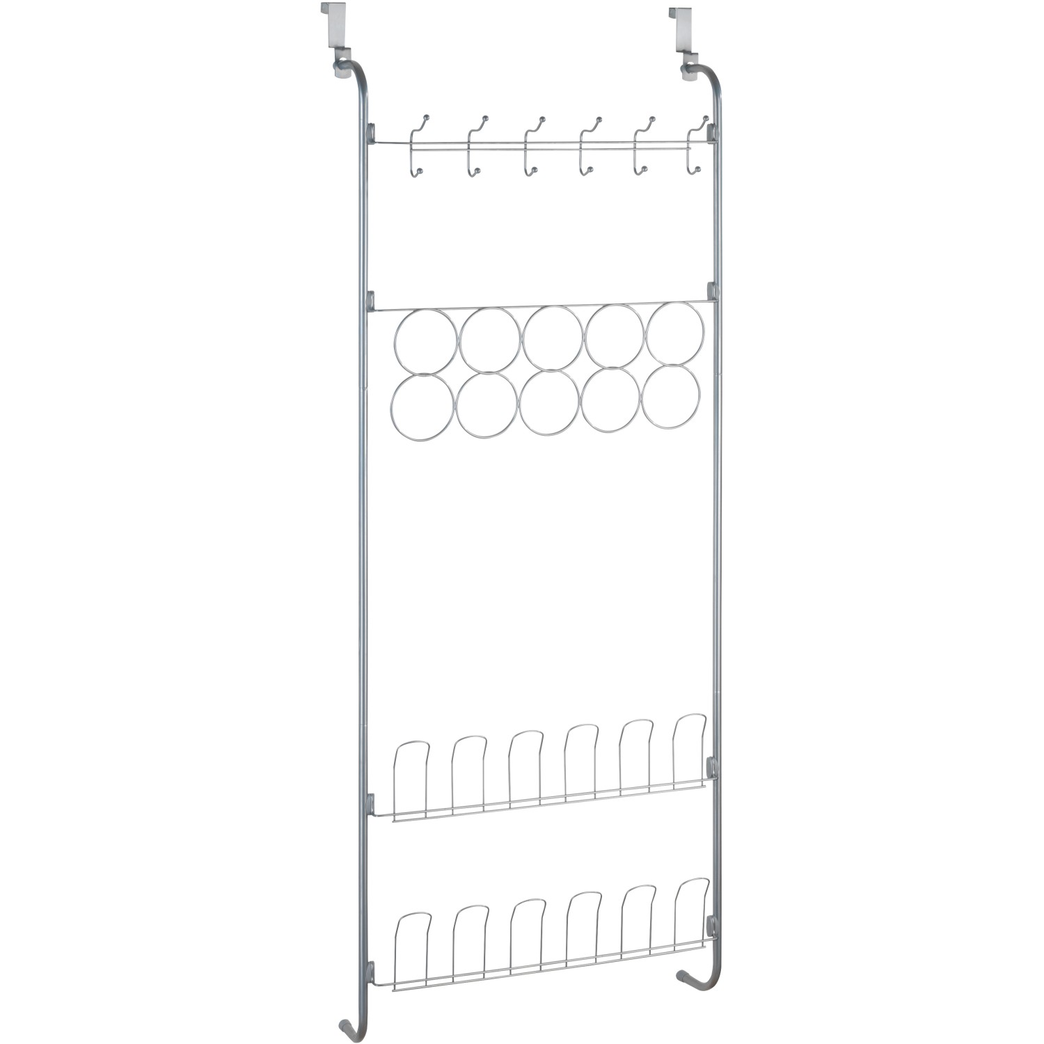 Wenko Tür-Organizer 150,5 cm x 59 cm x 18,5 cm Metall günstig online kaufen