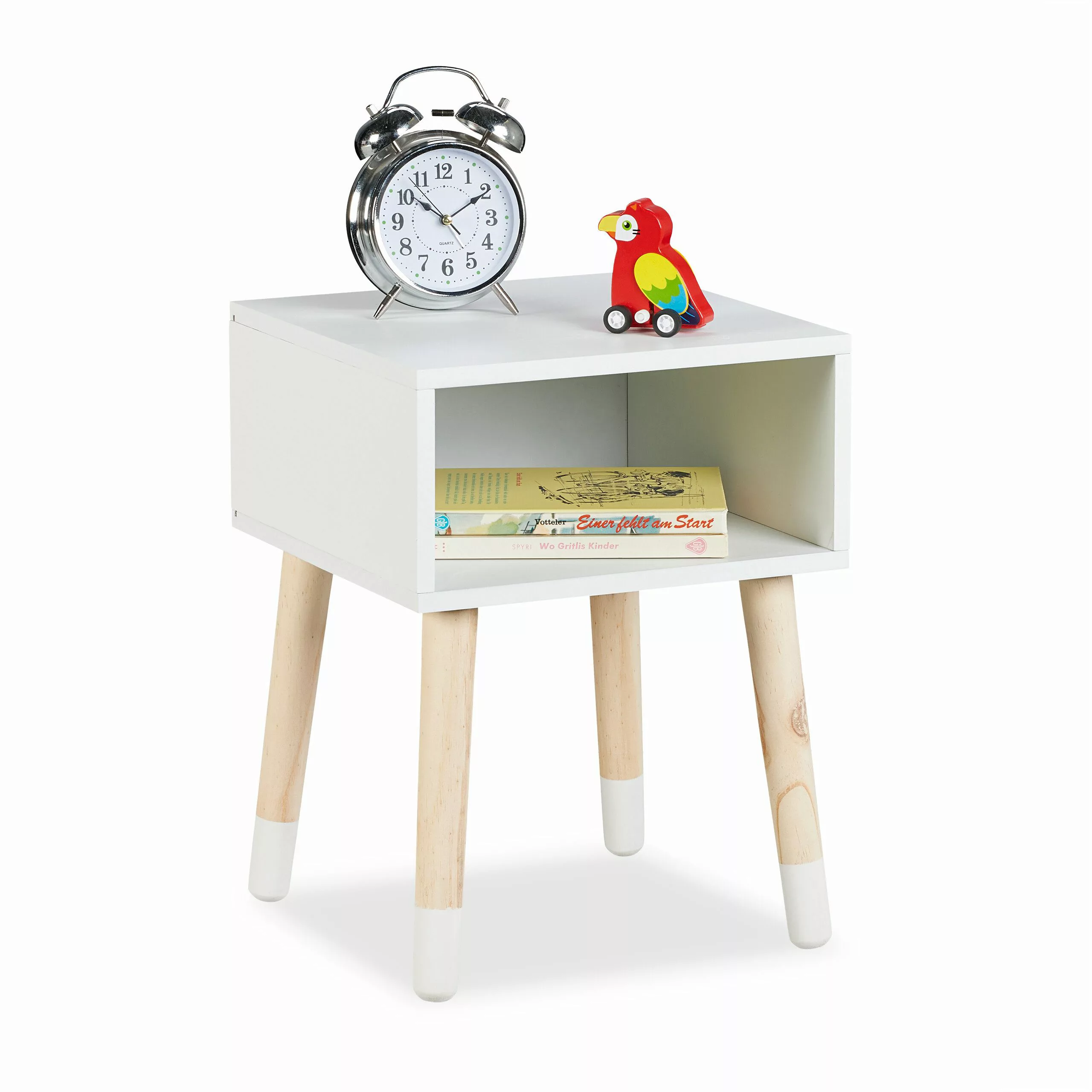 relaxdays Nachttisch für Kinder mit offenem günstig online kaufen