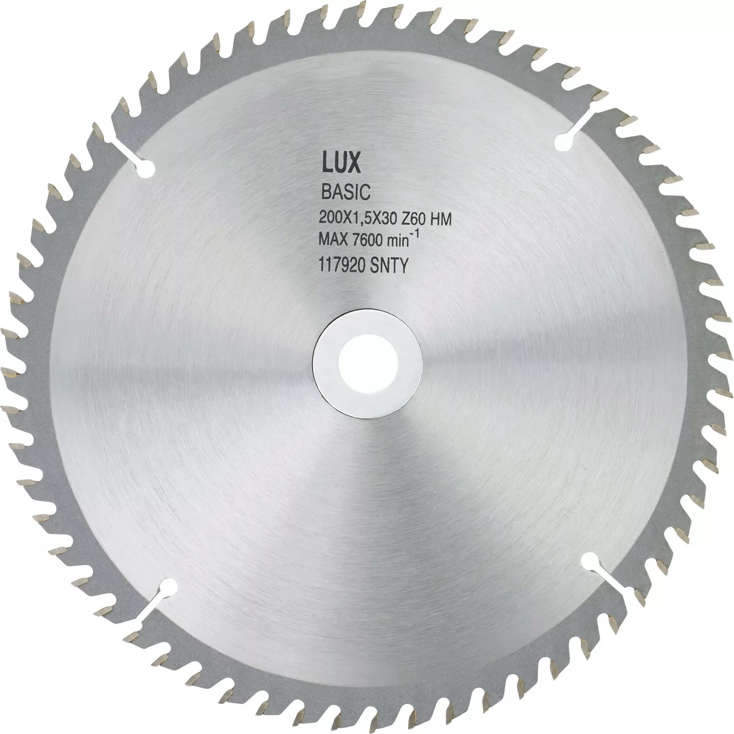 LUX HM-Kreissägeblatt Holz Ø 205 mm 60 Zähne günstig online kaufen