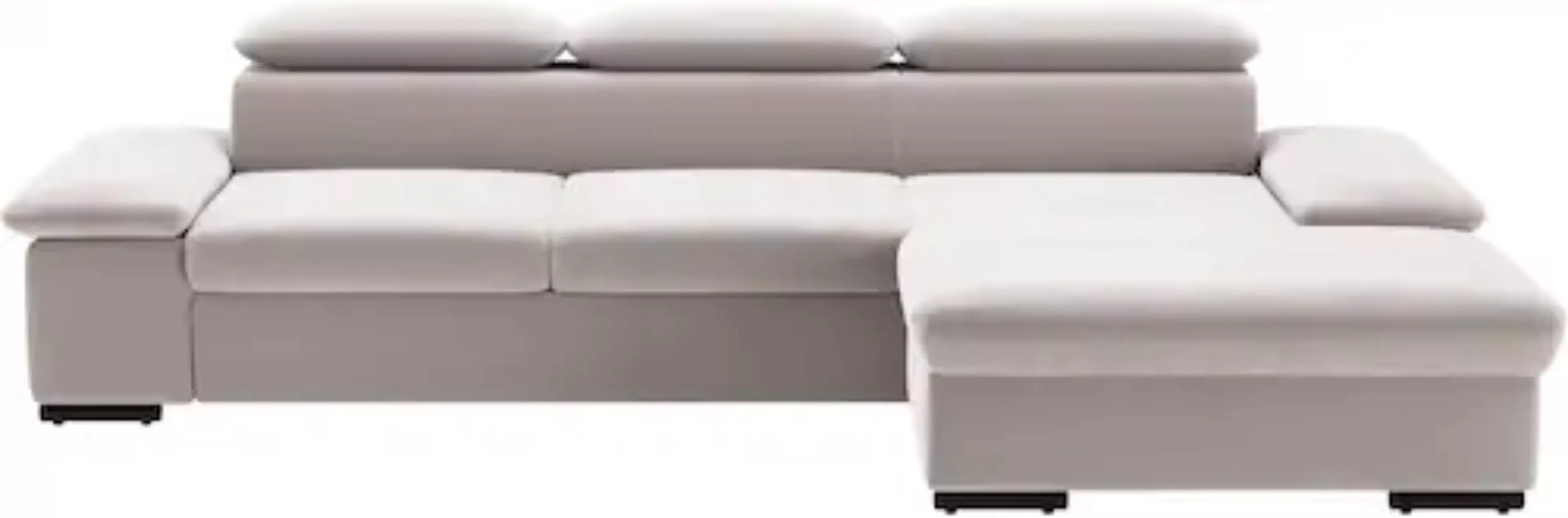sit&more Ecksofa »Alcudia L-Form«, wahlweise mit Bettfunktion günstig online kaufen