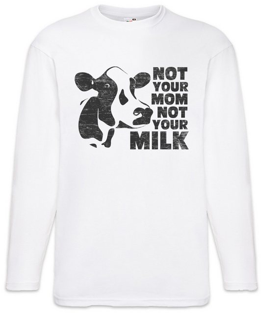 Urban Backwoods Langarmshirt Not Your Mom Not Your Milk Langarm T-Shirt Veg günstig online kaufen