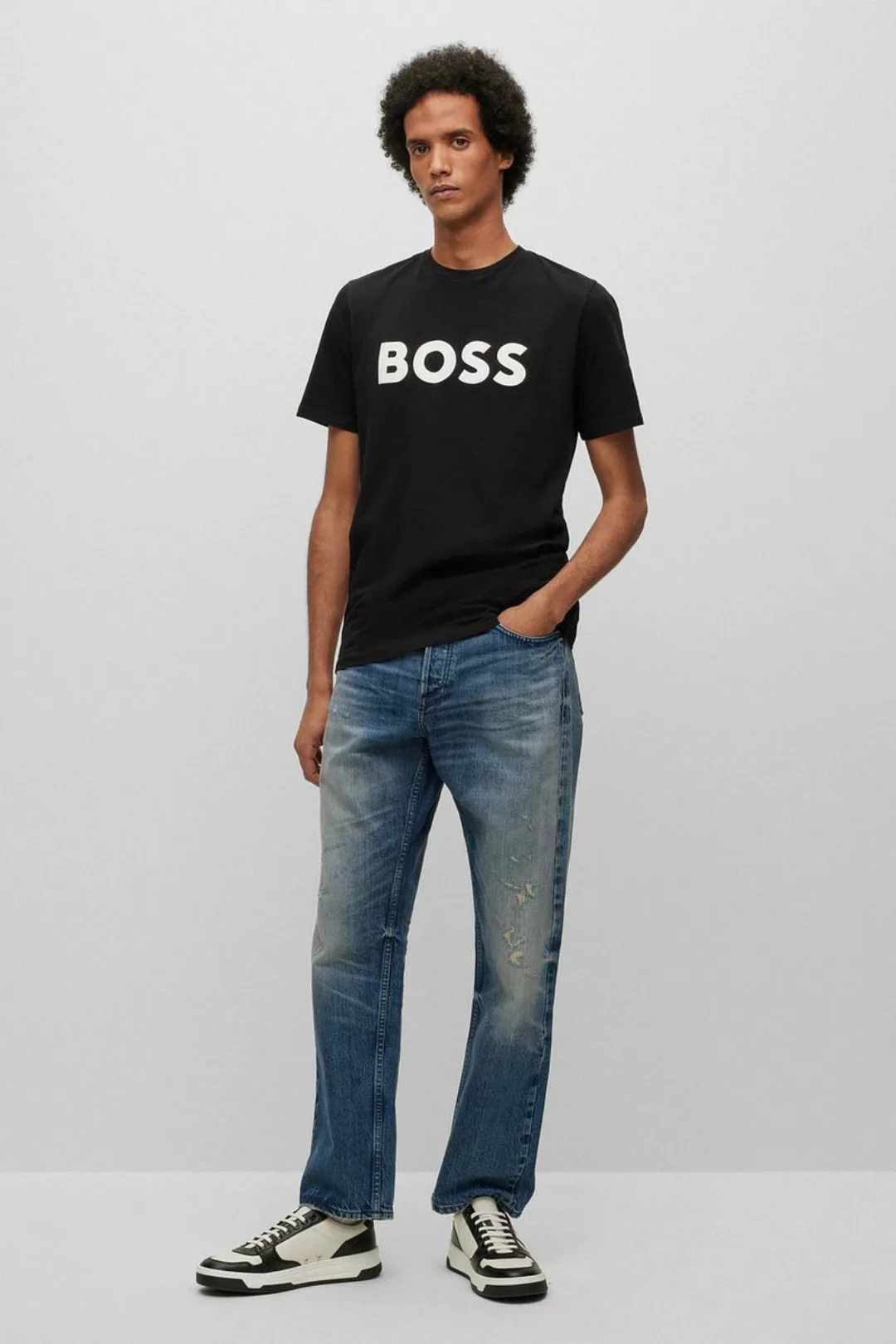 BOSS ORANGE T-Shirt Thinking 1 (1-tlg) mit Logodruck günstig online kaufen