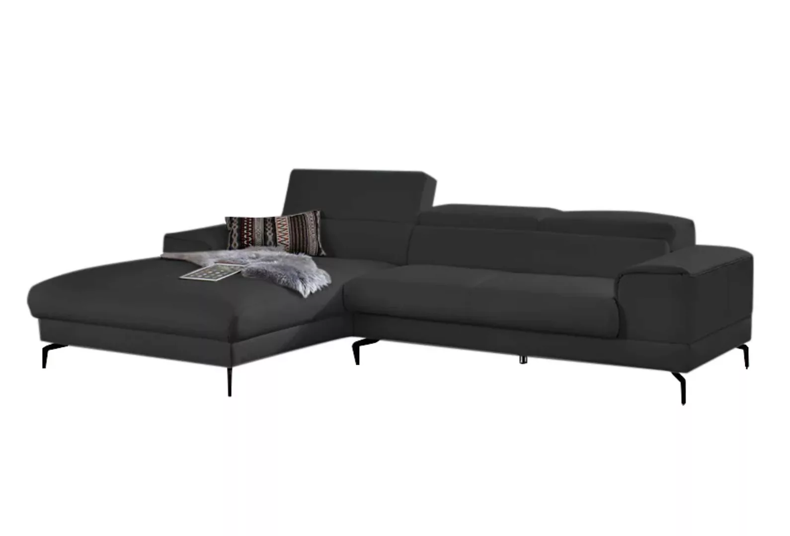 W.SCHILLIG Ecksofa "piedroo, Designsofa mit tollem Sitzkomfort, L-Form", Ko günstig online kaufen