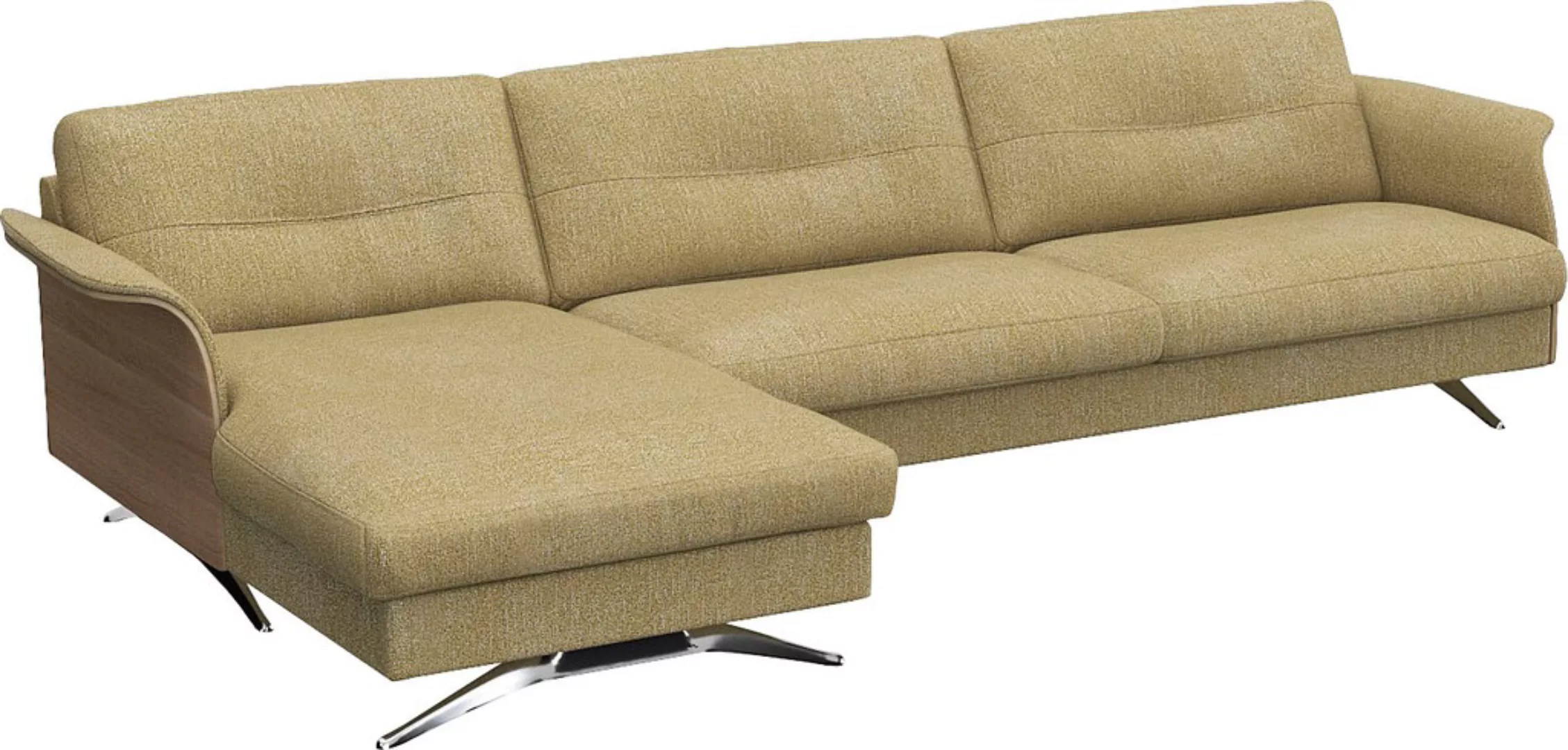 FLEXLUX Ecksofa »Glow, super bequem durch hochwertigem Sitzaufbau mit Feder günstig online kaufen
