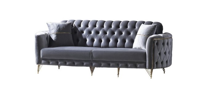 Villa Möbel Sofa Bodrum, 1 Stk. 3-Sitzer, Hand Made Quality, pflegeleichter günstig online kaufen