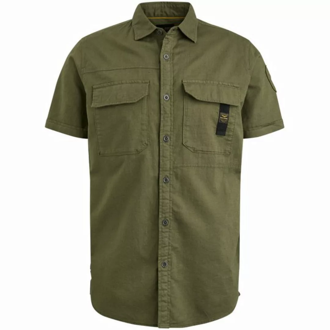 PME LEGEND T-Shirt Short Sleeve Shirt Ctn/linen, Ivy Green günstig online kaufen