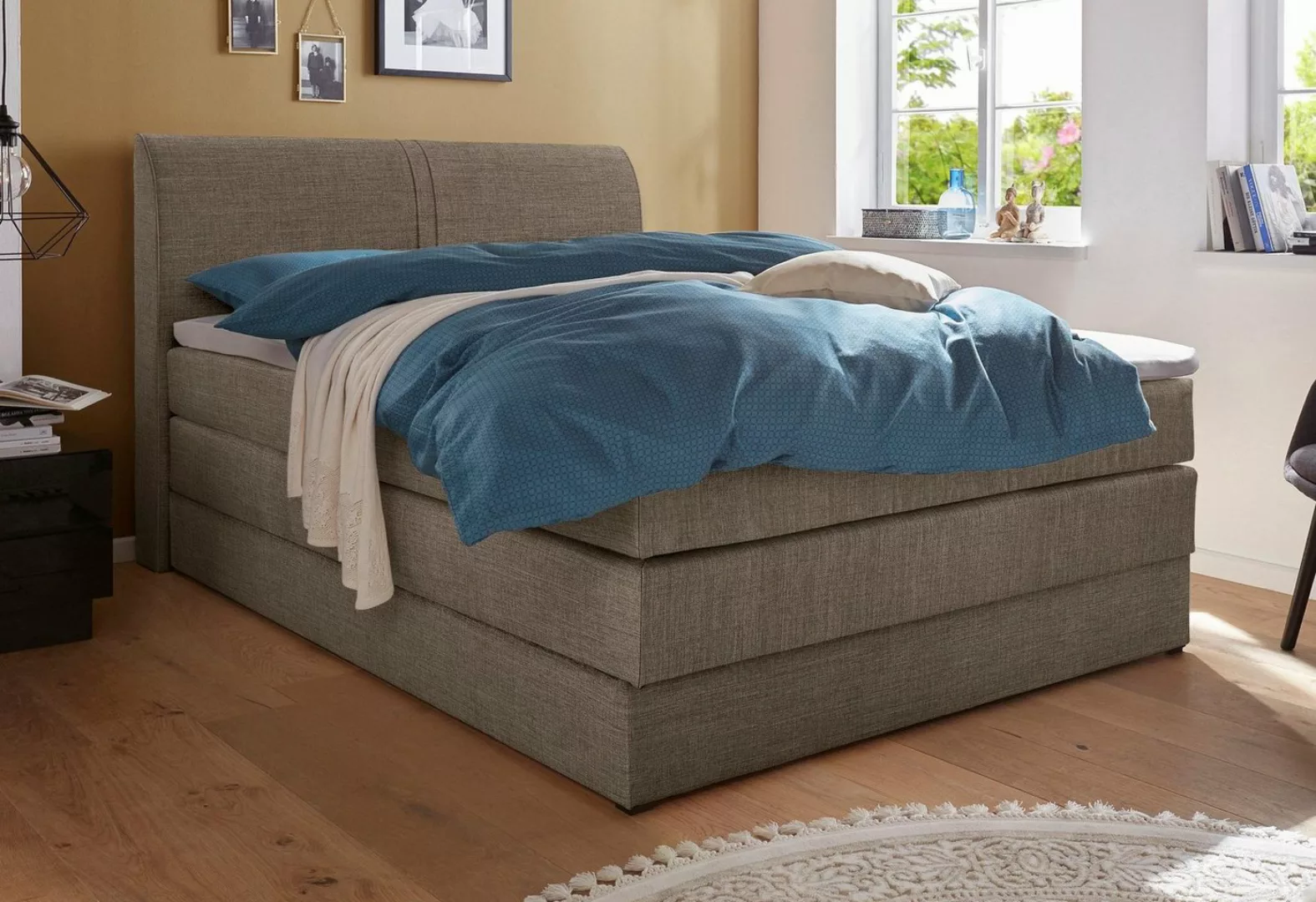 hapo Boxspringbett, mit Bettkasten günstig online kaufen