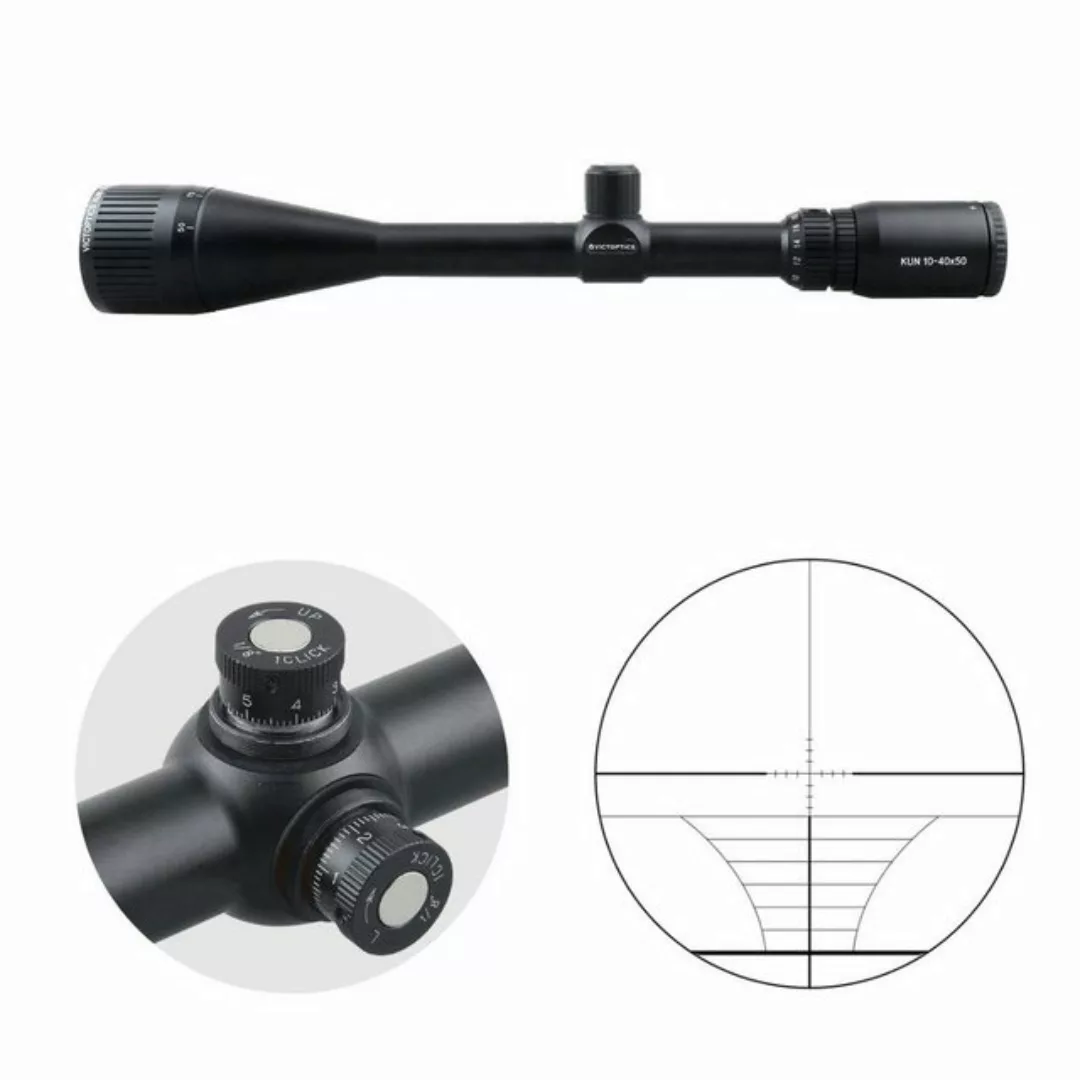 Vector Optics Victoptics OPSL24 C4 10-40x50 Zielfernrohr (Ideal für Jagd, S günstig online kaufen