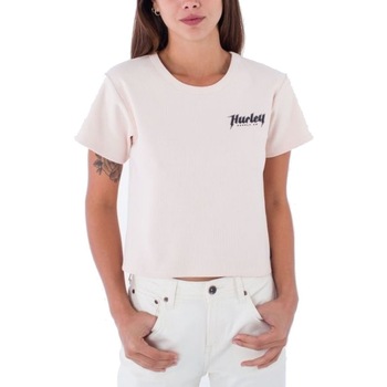 Hurley  T-Shirts & Poloshirts TOMGIRL BABY RIB TEE günstig online kaufen