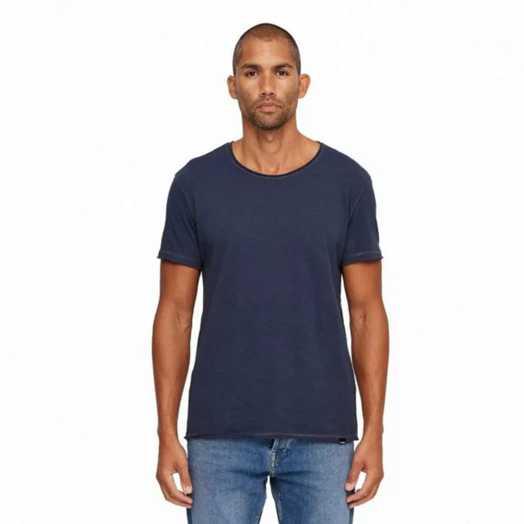 Gabba T-Shirt Konrad Straight Slub Tee, blau günstig online kaufen