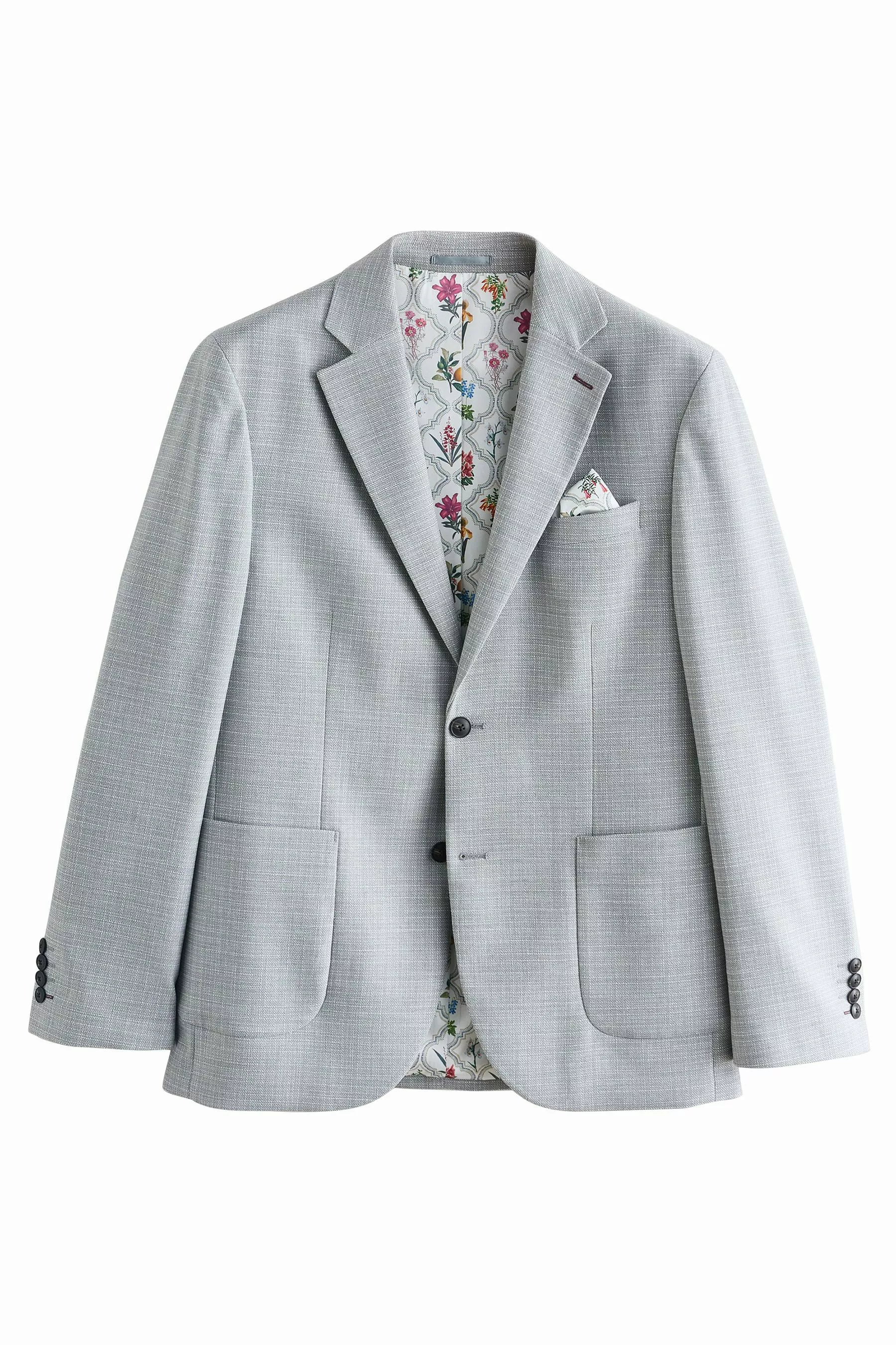 Next Jackenblazer Strukturierter eleganter Slim Fit günstig online kaufen