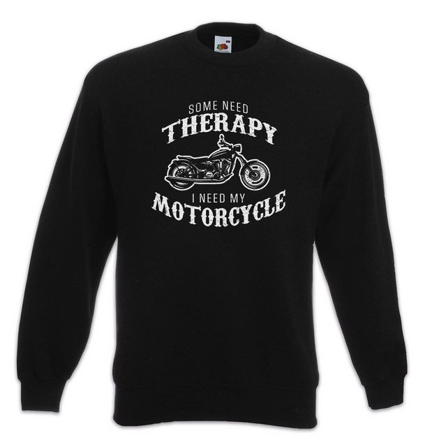 Urban Backwoods Sweatshirt Motorcycle Therapy Sweatshirt Biker Rocker Schra günstig online kaufen