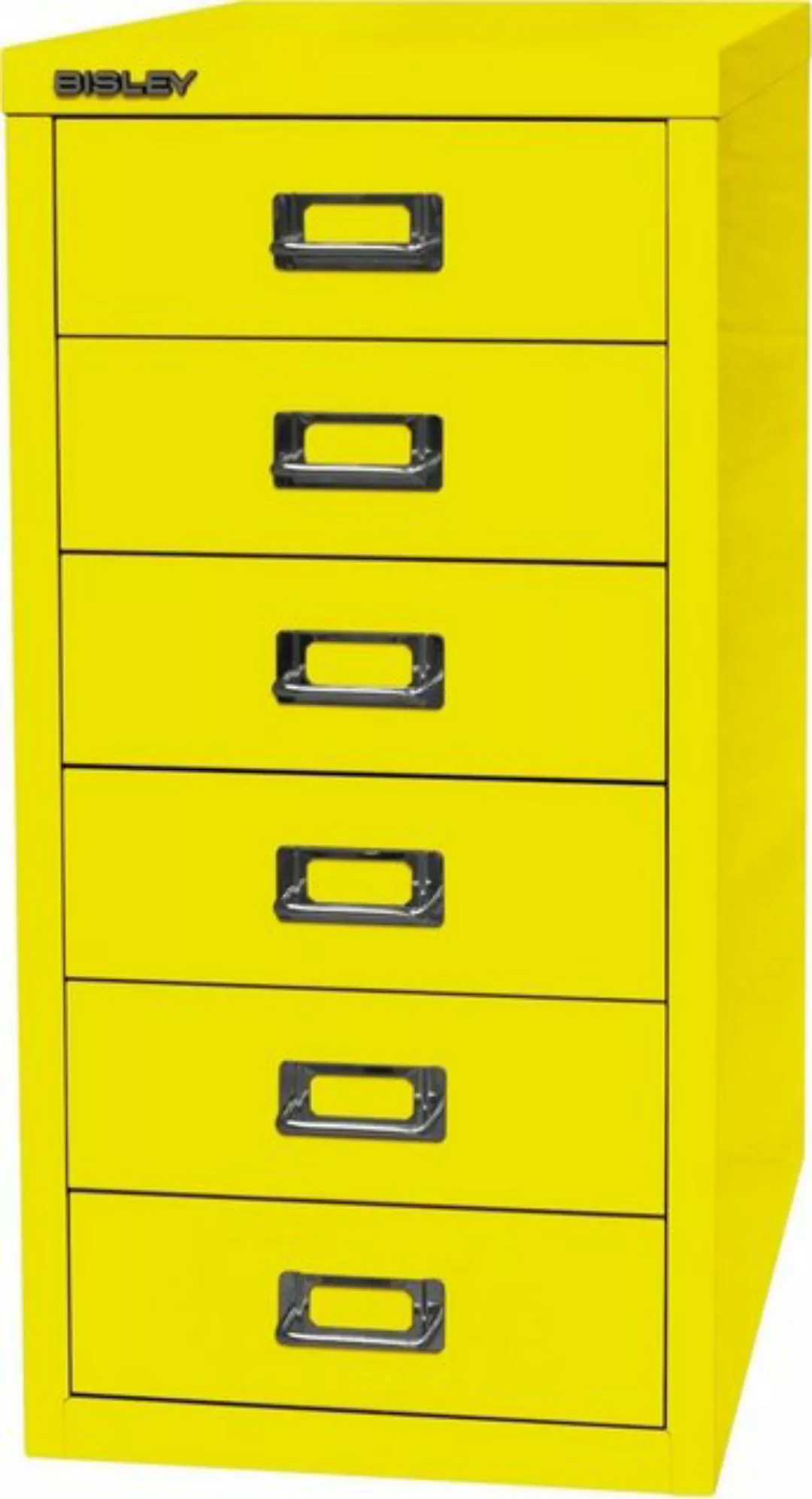 Bisley Beistellschrank MultiDrawer Schrank aus Stahl, 6 Schubladen, ohne So günstig online kaufen