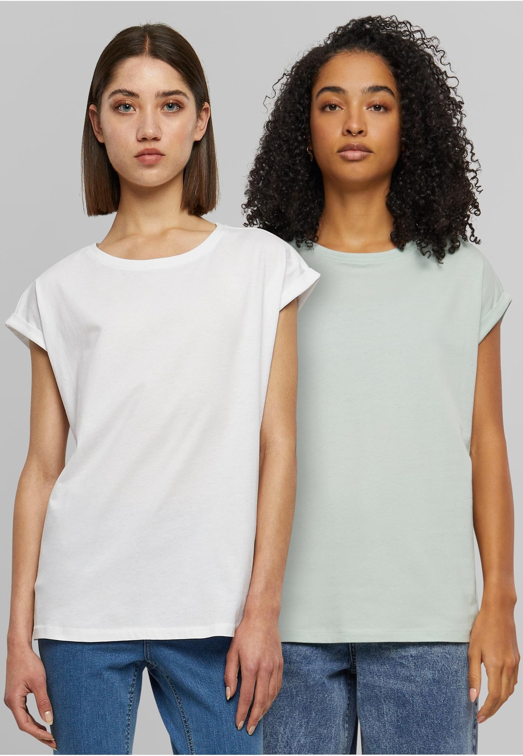 URBAN CLASSICS T-Shirt "Urban Classics Damen Ladies Extended Shoulder Tee 2 günstig online kaufen