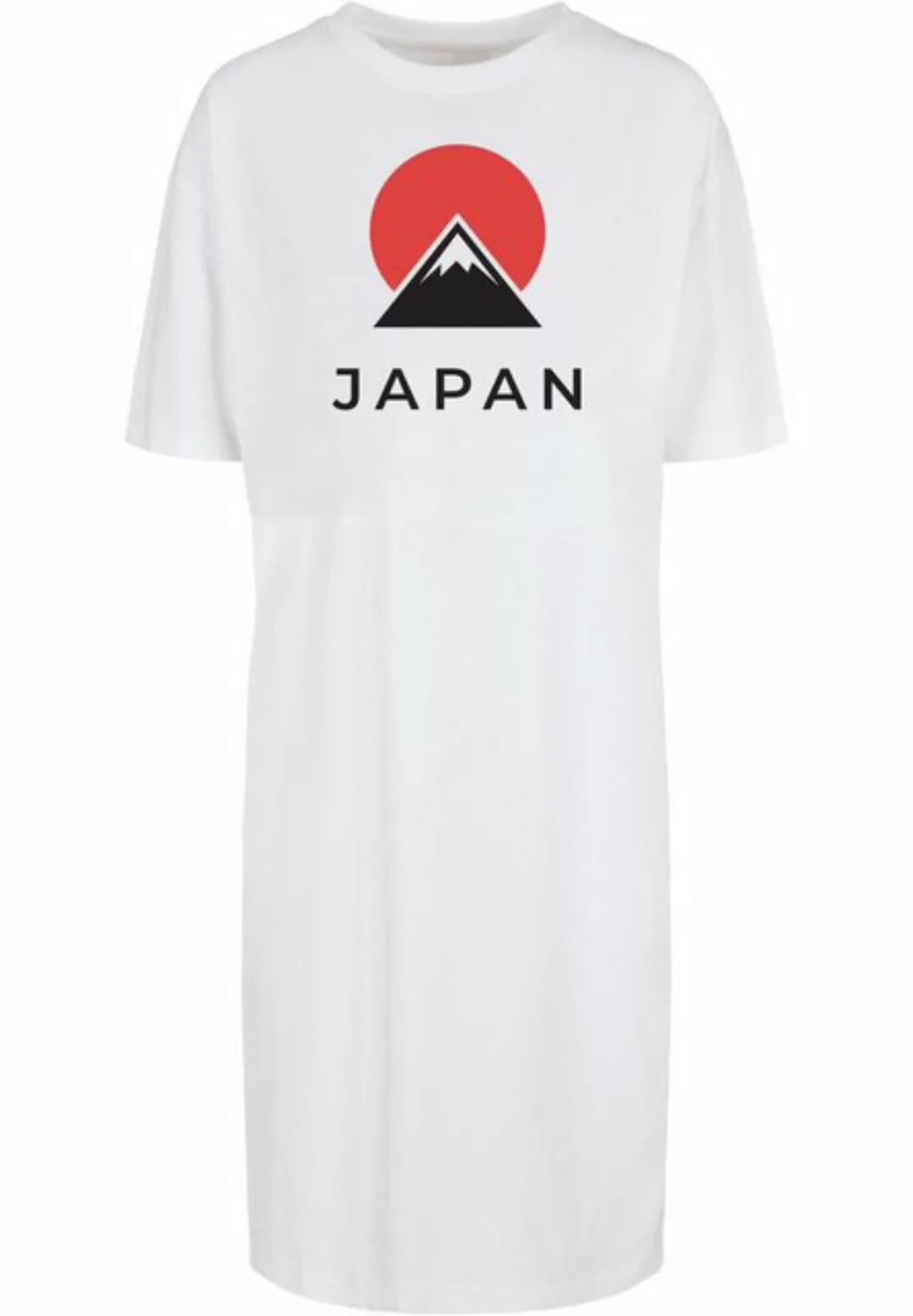 Merchcode Shirtkleid Merchcode Damen Ladies Japan Organic Oversized Slit Te günstig online kaufen