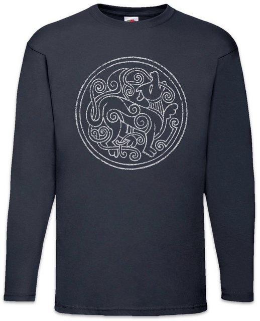 Urban Backwoods Langarmshirt Norse Circle Langarm T-Shirt Hugin Munin Walha günstig online kaufen