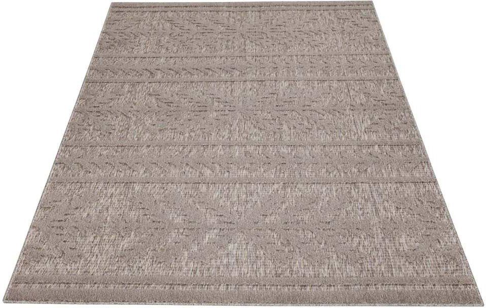 Carpet City Teppich »In-& Outdoorteppich Santorini 411, 3D-Effekt, Boho-Opt günstig online kaufen