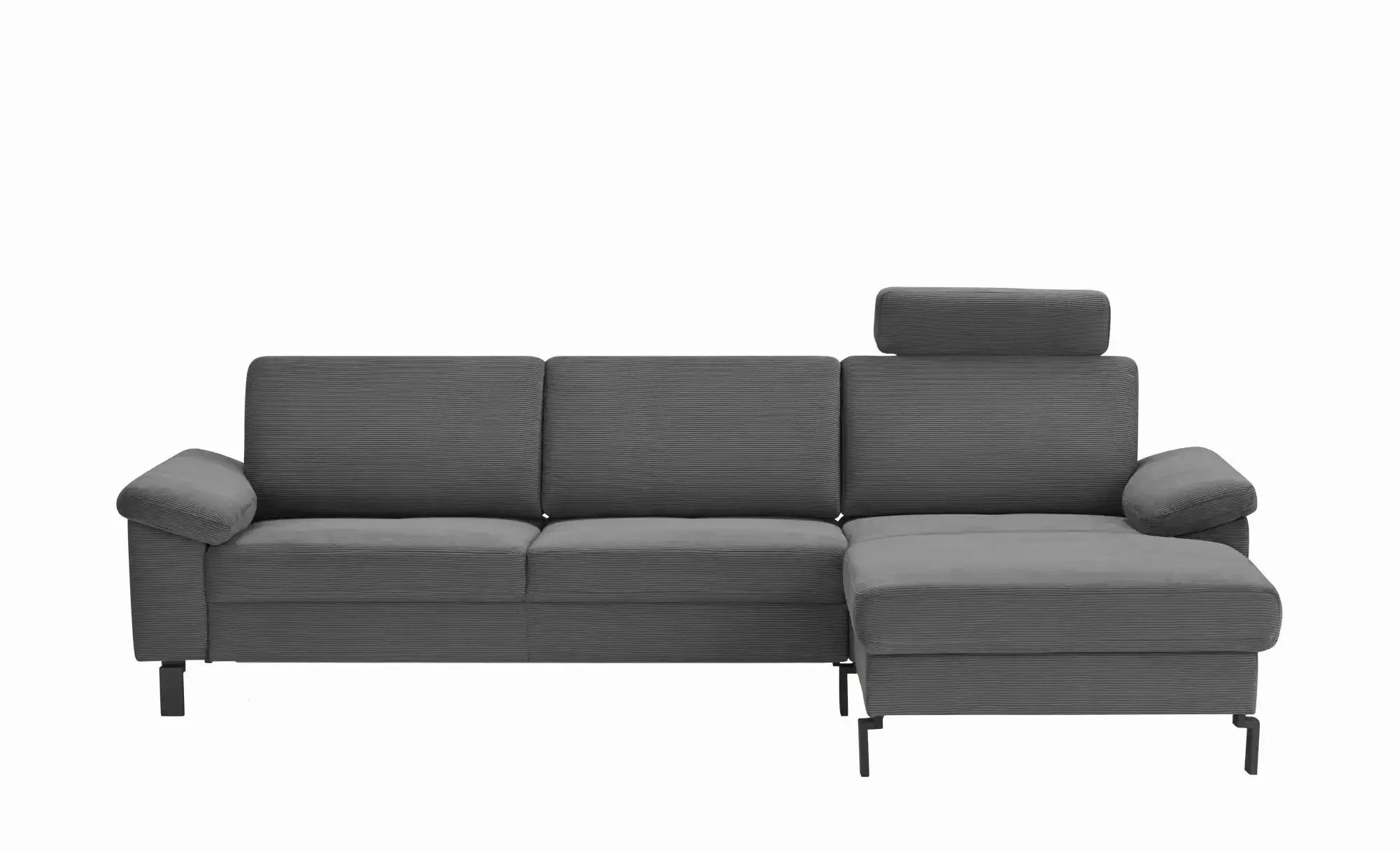 Max Schelling Ecksofa Feincord Maximum Move ¦ grau ¦ Maße (cm): B: 284 H: 8 günstig online kaufen