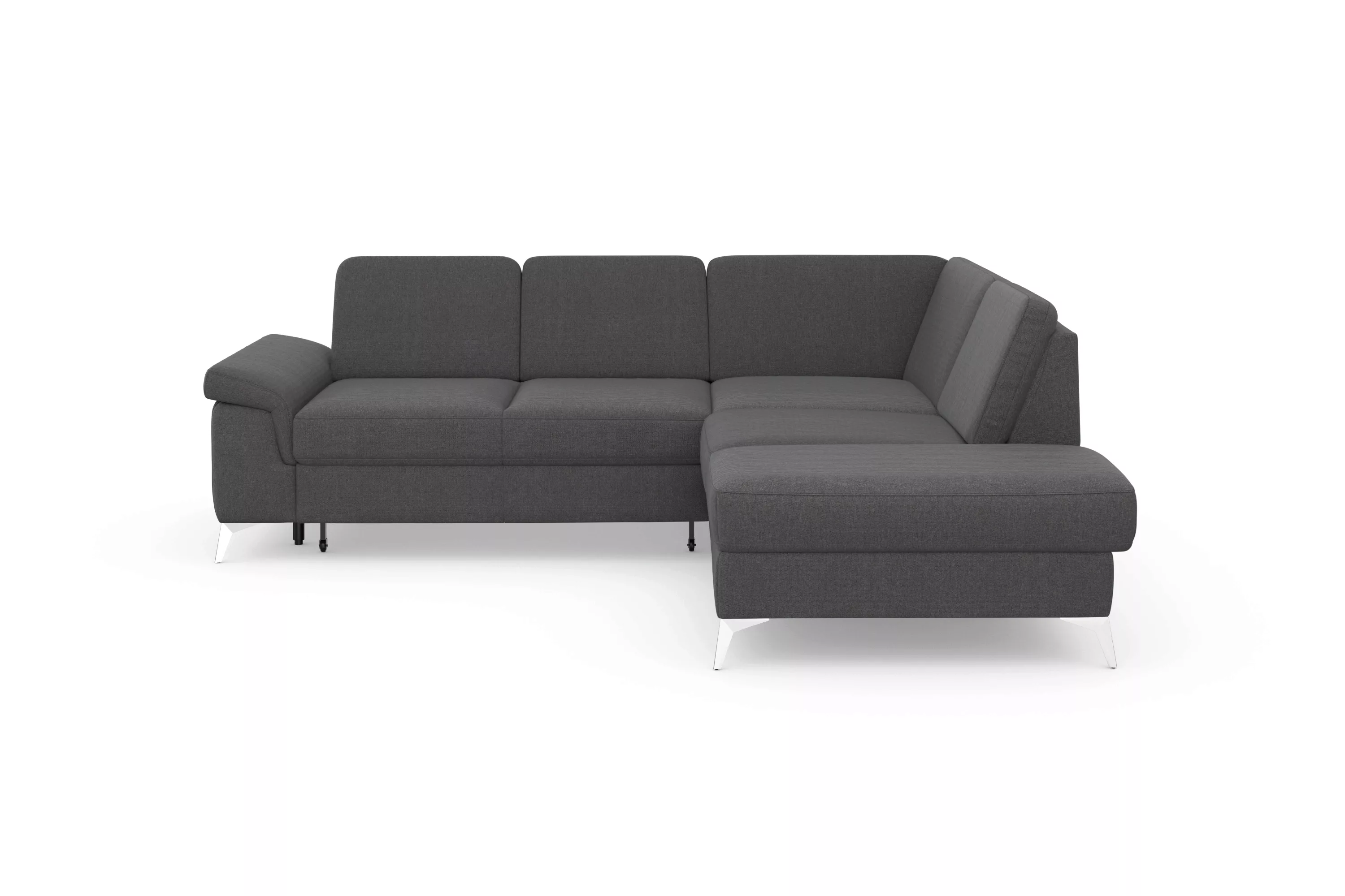 sit&more Ecksofa "Padua L-Form", inklusive Sitztiefenverstellung, Armteilfu günstig online kaufen