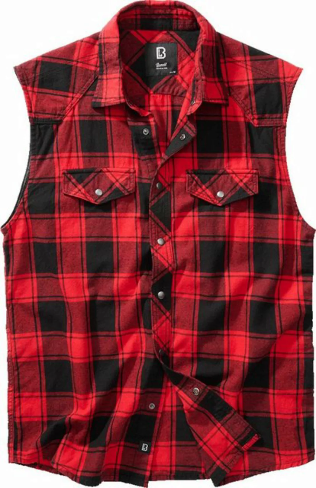 Brandit Langarmhemd Check Shirt Sleeveless günstig online kaufen