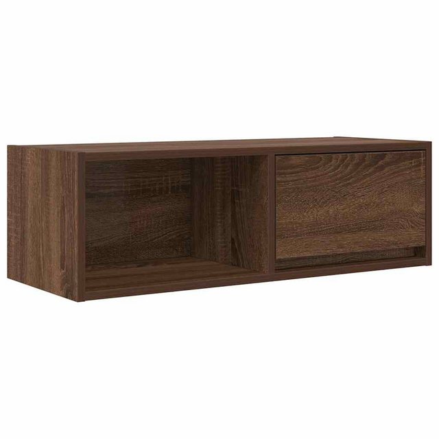 vidaXL TV-Schrank TV-Schrank Braun Eichen-Optik 80x31x25,5 cm Holzwerkstoff günstig online kaufen