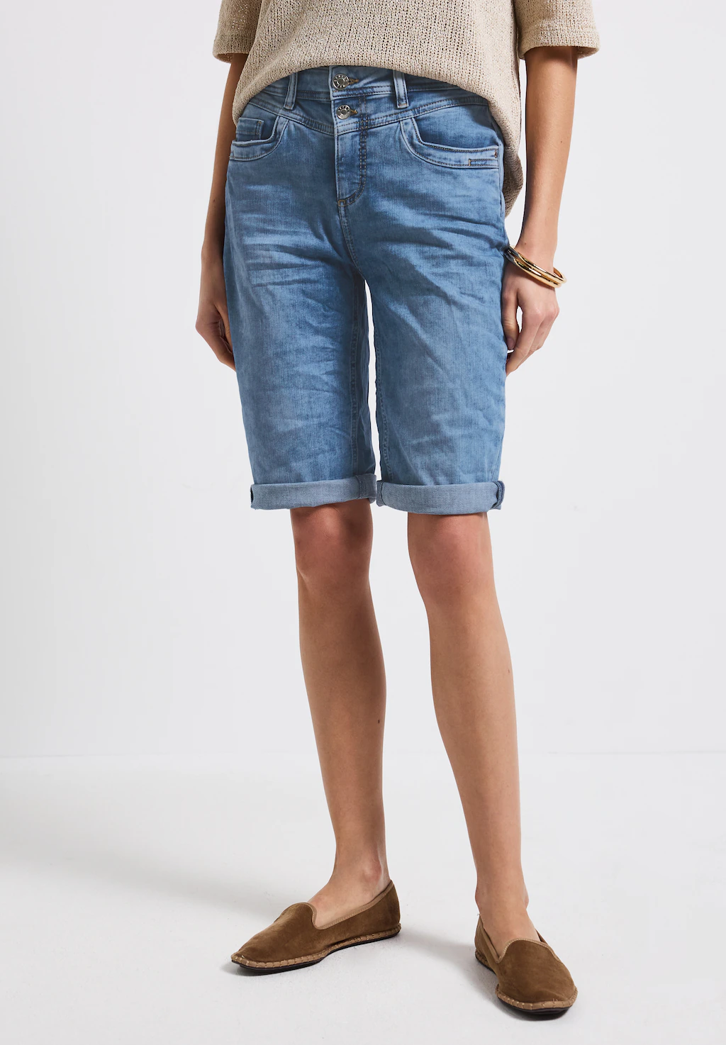 STREET ONE Slim-fit-Jeans, aus Baumwolle mit Stretchanteil günstig online kaufen