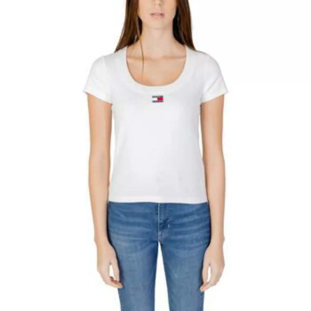 Tommy Hilfiger  T-Shirt SLIM BADGE RIB DW0DW17396 günstig online kaufen