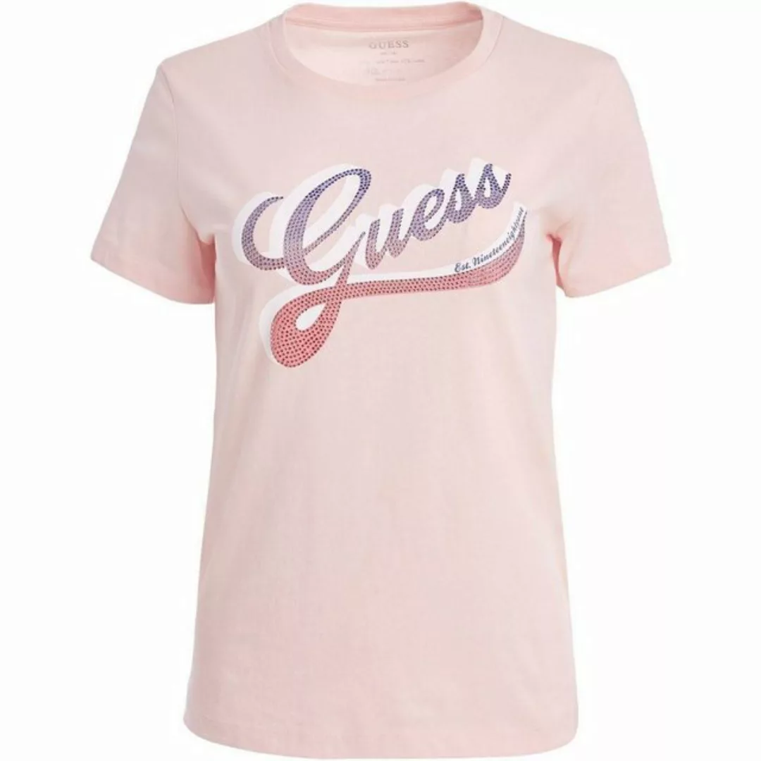 Guess T-Shirt Damen T-Shirt SHADED LOGO (1-tlg) günstig online kaufen