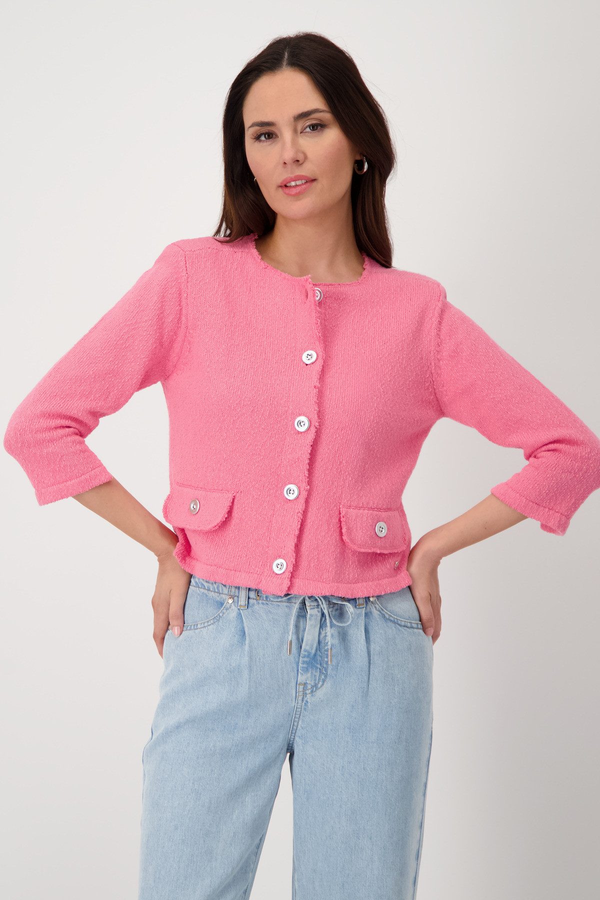 Monari Strickjacke mit Knöpfen günstig online kaufen