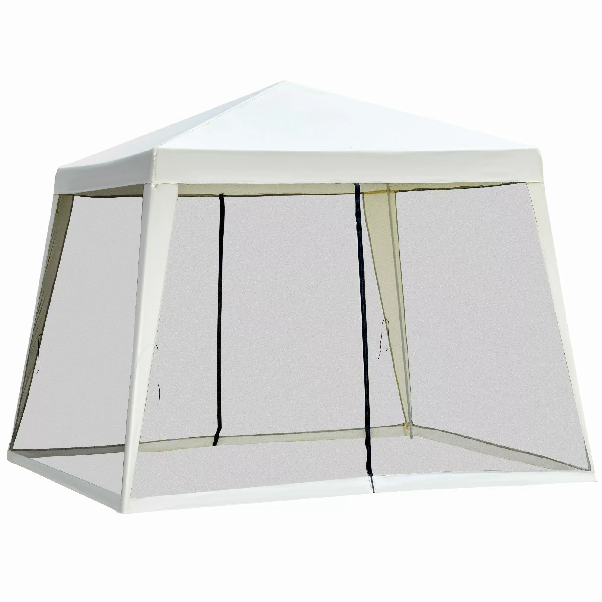 Outsunny Pavillon Partyzelt, Wetterfest, Zelt mit günstig online kaufen