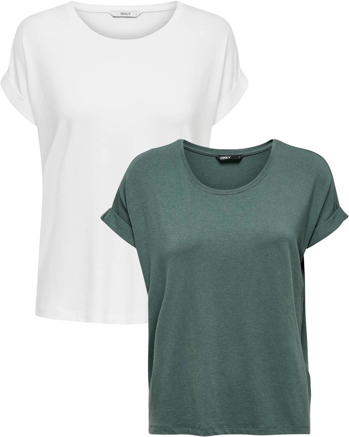 ONLY T-Shirt Stilvolles Basic Shirt mit günstig online kaufen