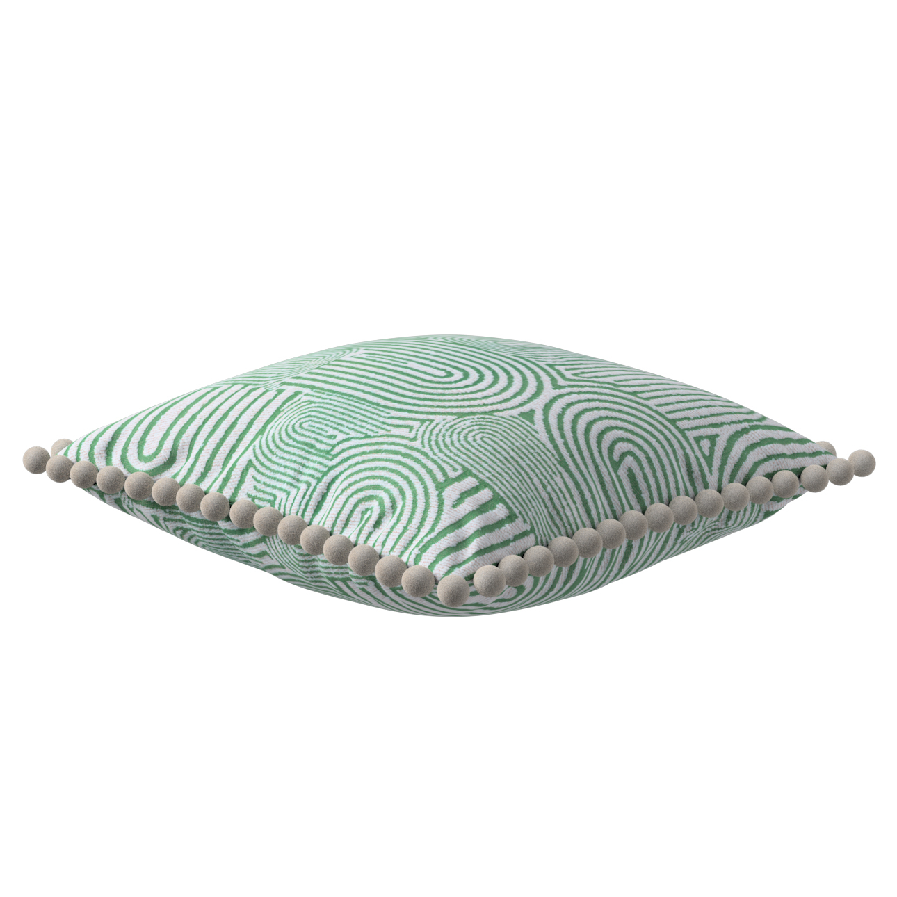 Kissenhülle Wera mit Bommeln, mintgrün-ecru, 45 x 45 cm, Cosy Home (144-81) günstig online kaufen