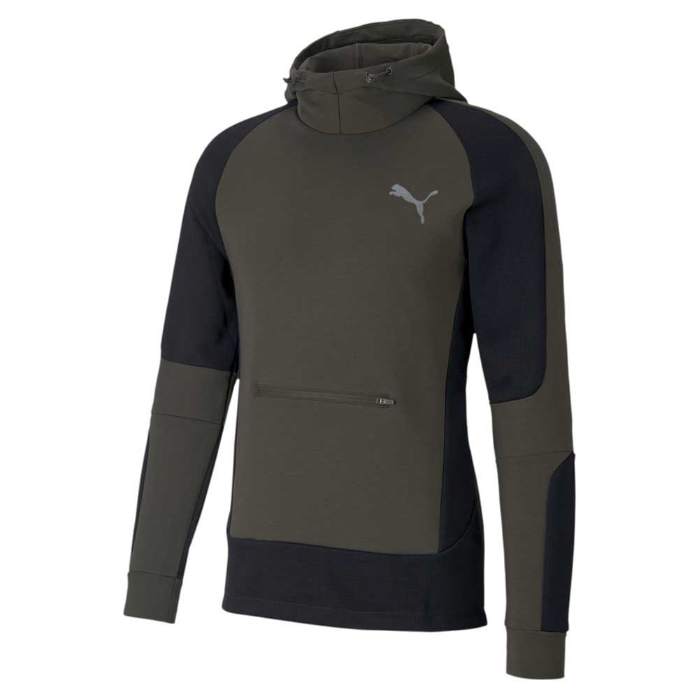 Puma Evostripe Kapuzenpullover M Forest Night 1 günstig online kaufen