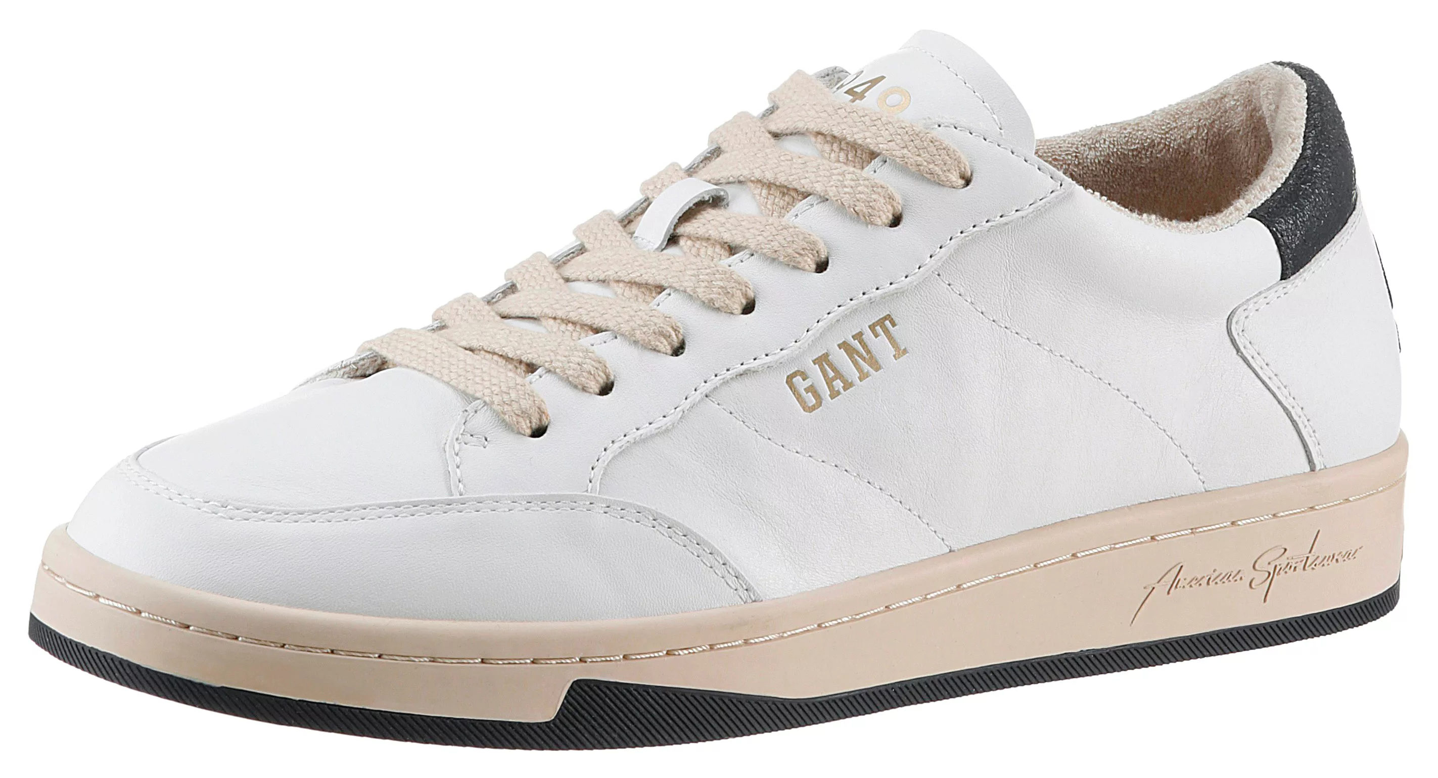 Gant Sneaker "Prepus", Freizeitschuh, Halbschuh, Schnürschuh mit farbiger L günstig online kaufen