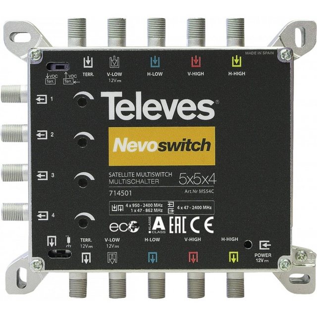 Televes Televes MS54C Nevoswitch - Multischalter Festnetztelefon günstig online kaufen