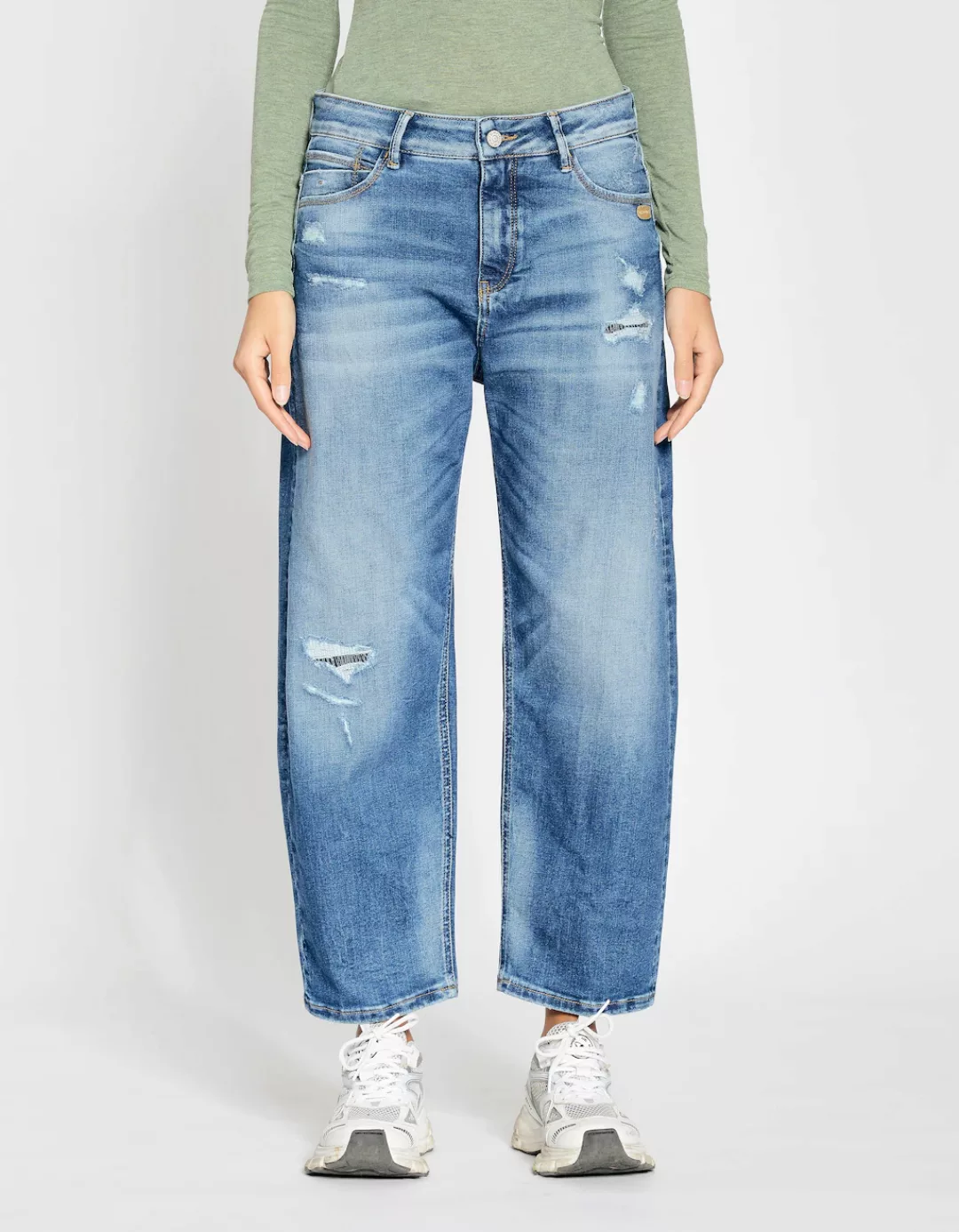 GANG 5-Pocket-Jeans 94IDA cropped günstig online kaufen