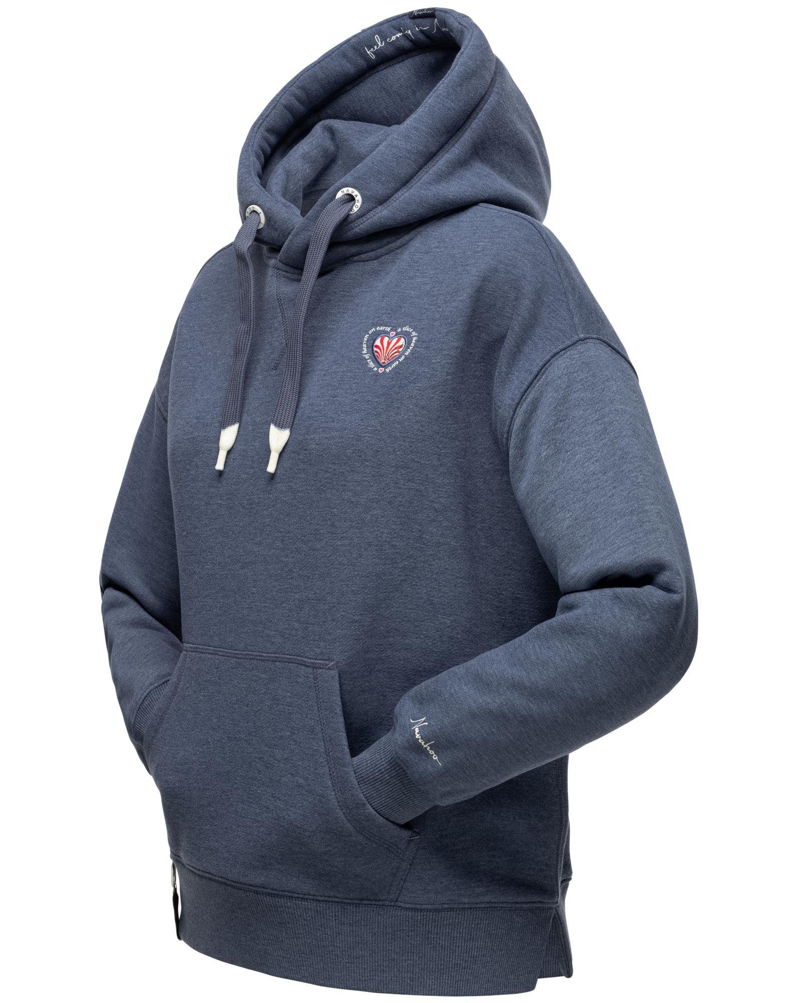 Navahoo Kapuzensweatshirt "Goldfee", Stylischer Damen Hoodie im Oversize-Lo günstig online kaufen
