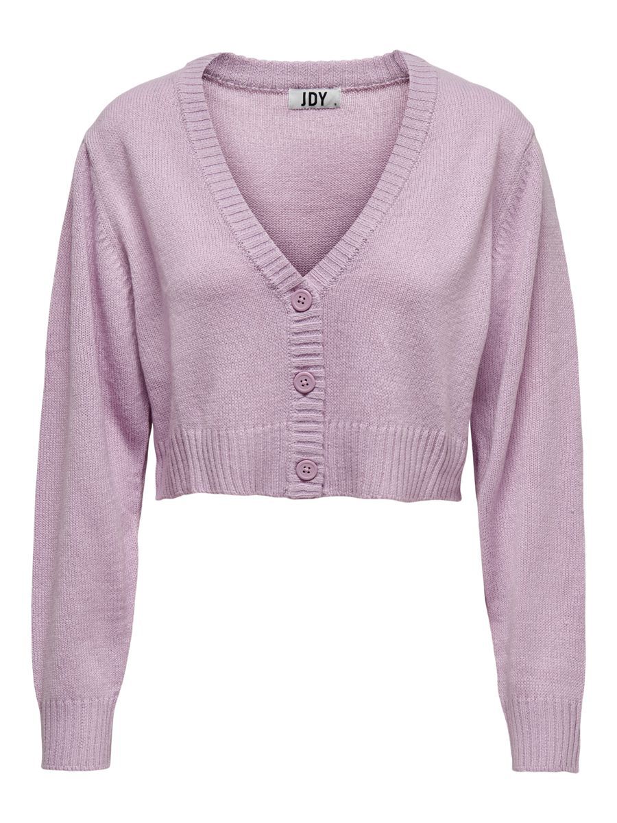 ONLY Kurzer Strickjacke Damen Violett günstig online kaufen