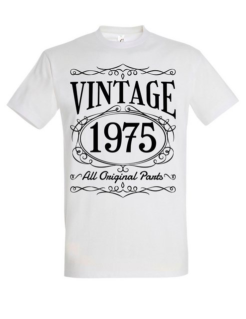 Youth Designz Print-Shirt Herren Grafik T-Shirt Vintage 1975 Geburtstag Ges günstig online kaufen