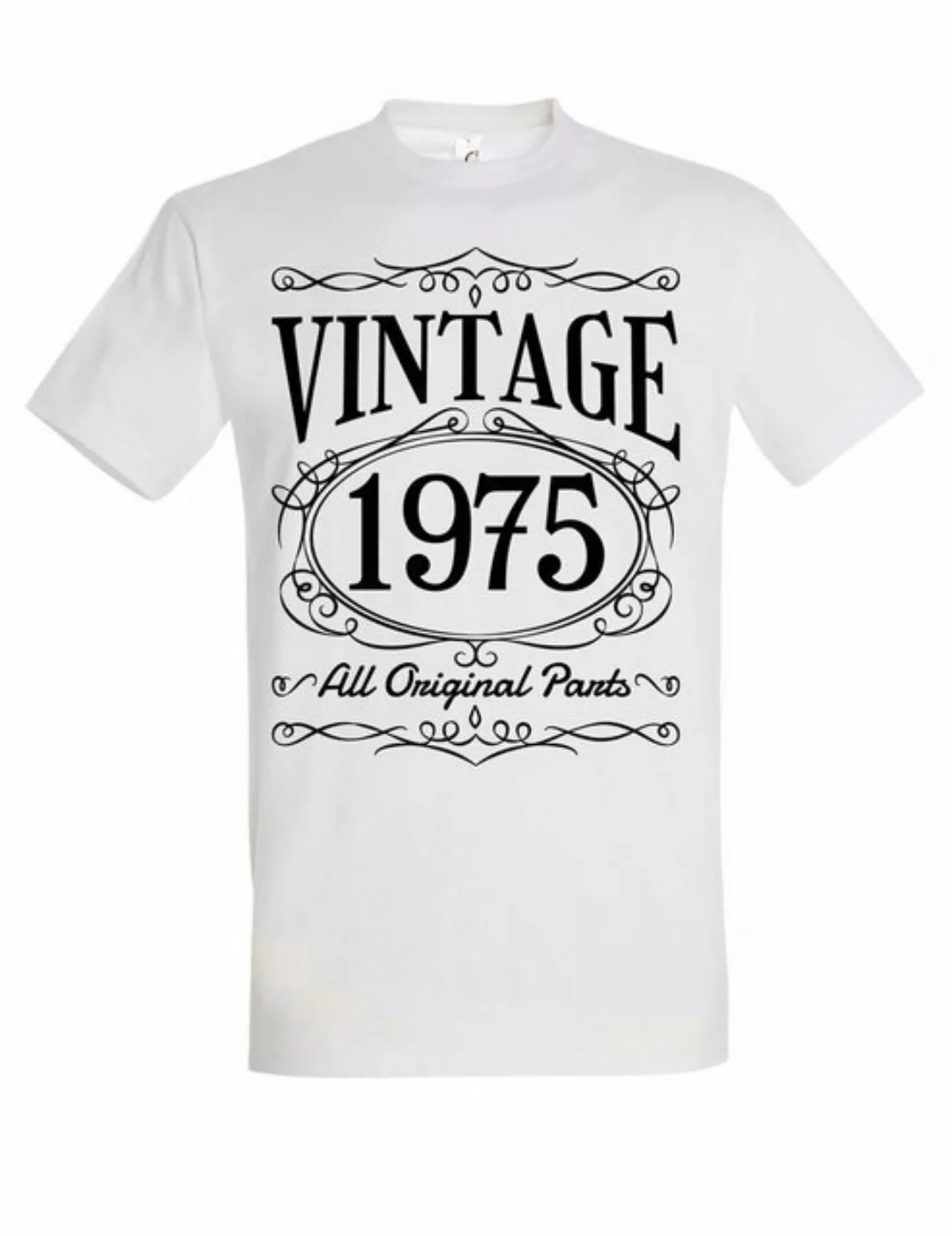 Youth Designz Print-Shirt Herren Grafik T-Shirt Vintage 1975 Geburtstag Ges günstig online kaufen