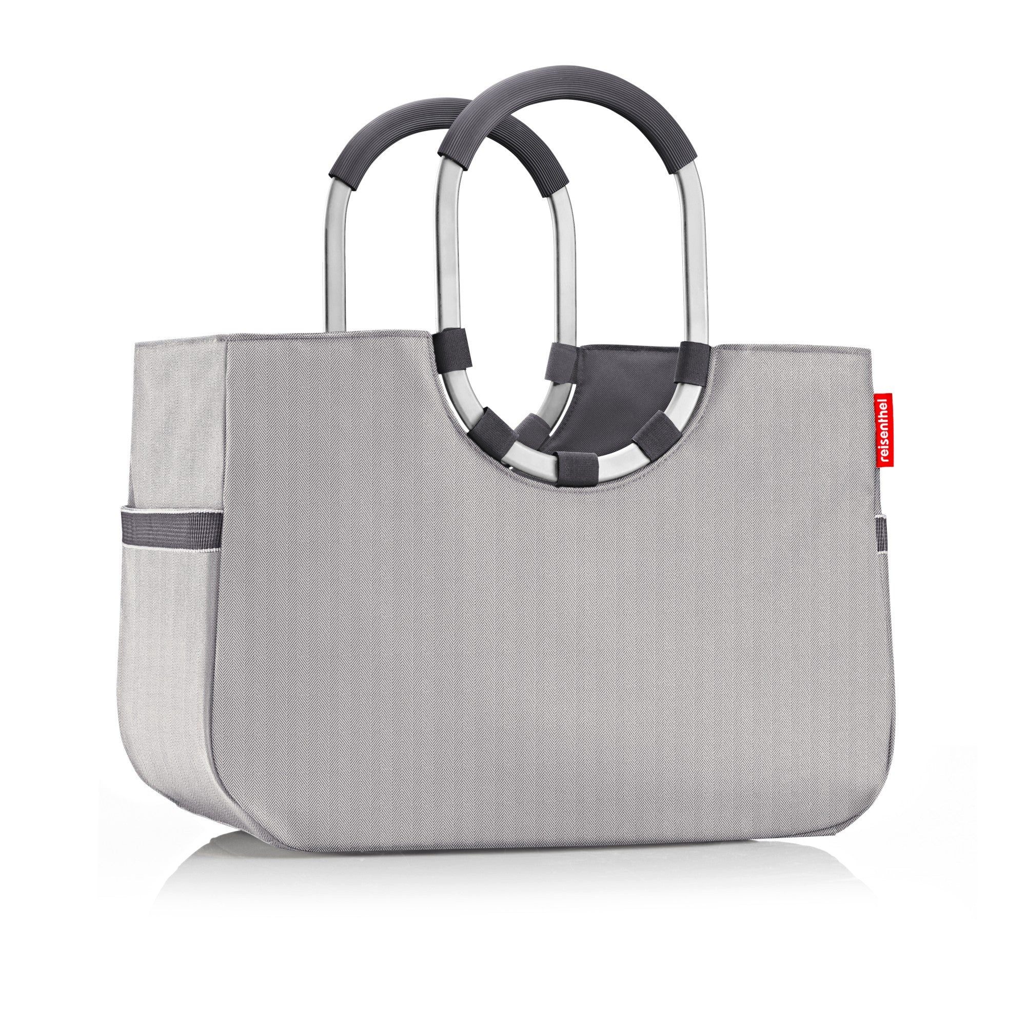 REISENTHEL® Einkaufskorb loopshopper L herringbone grey, günstig online kaufen
