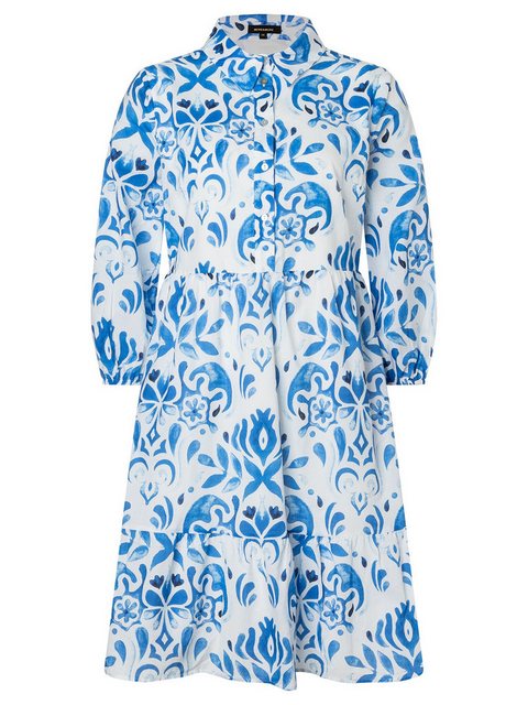 Hemdblusenkleid, blau/weiß, Sommer-Kollektion günstig online kaufen
