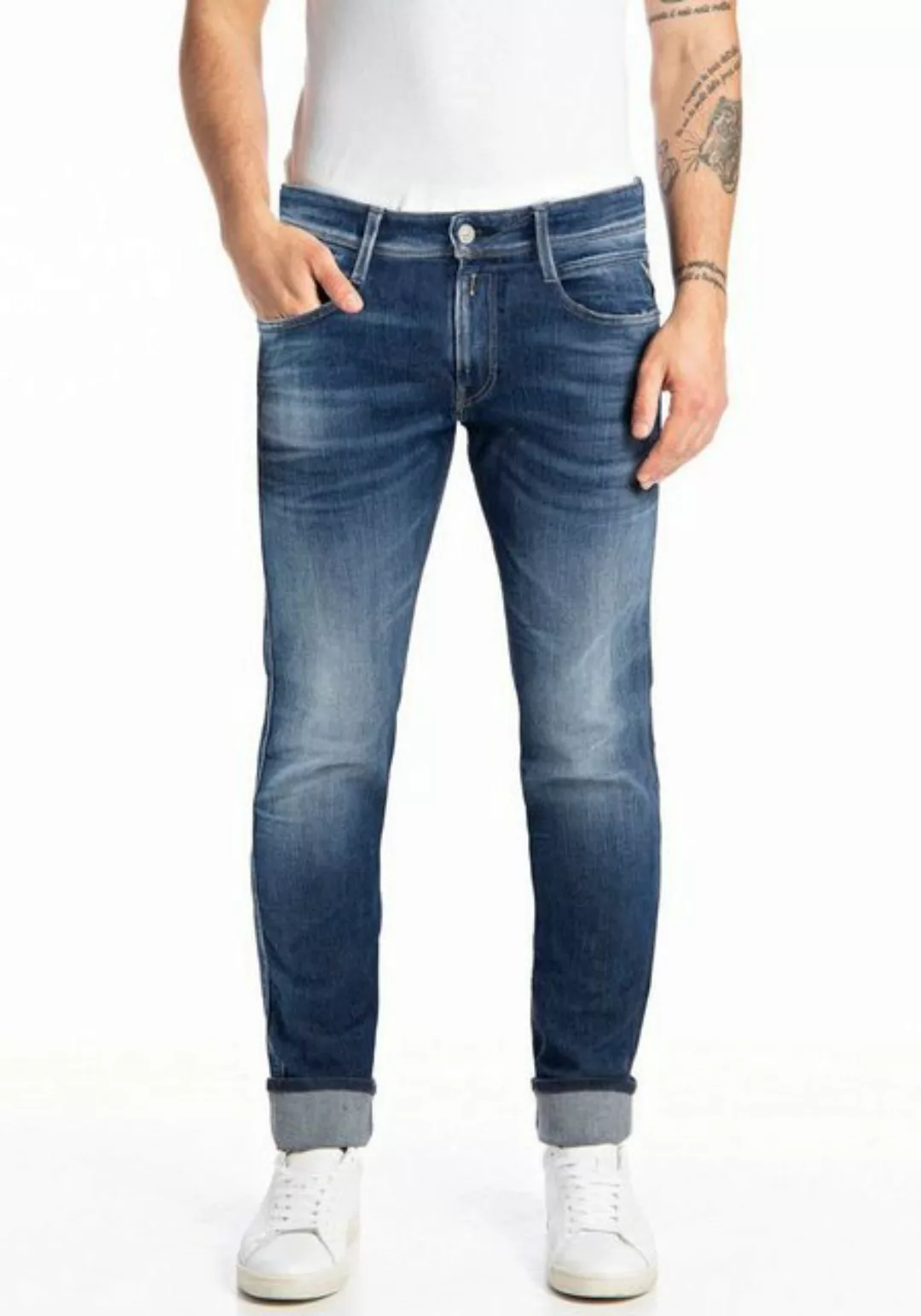 Replay Slim-fit-Jeans Anbass günstig online kaufen