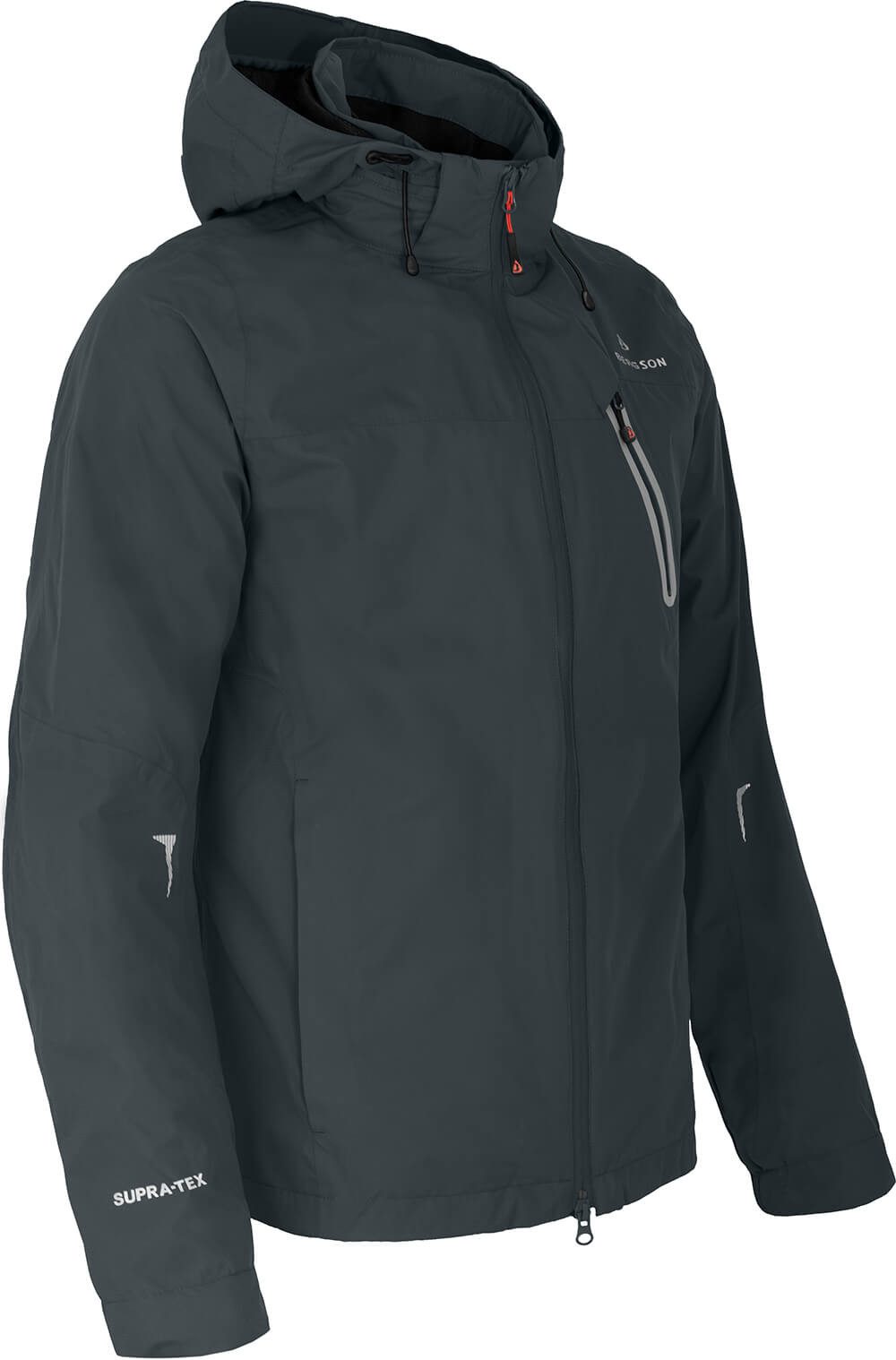 Bergson Regenjacke MOORE Herren Rad-Regenjacke, Netzfutter, günstig online kaufen