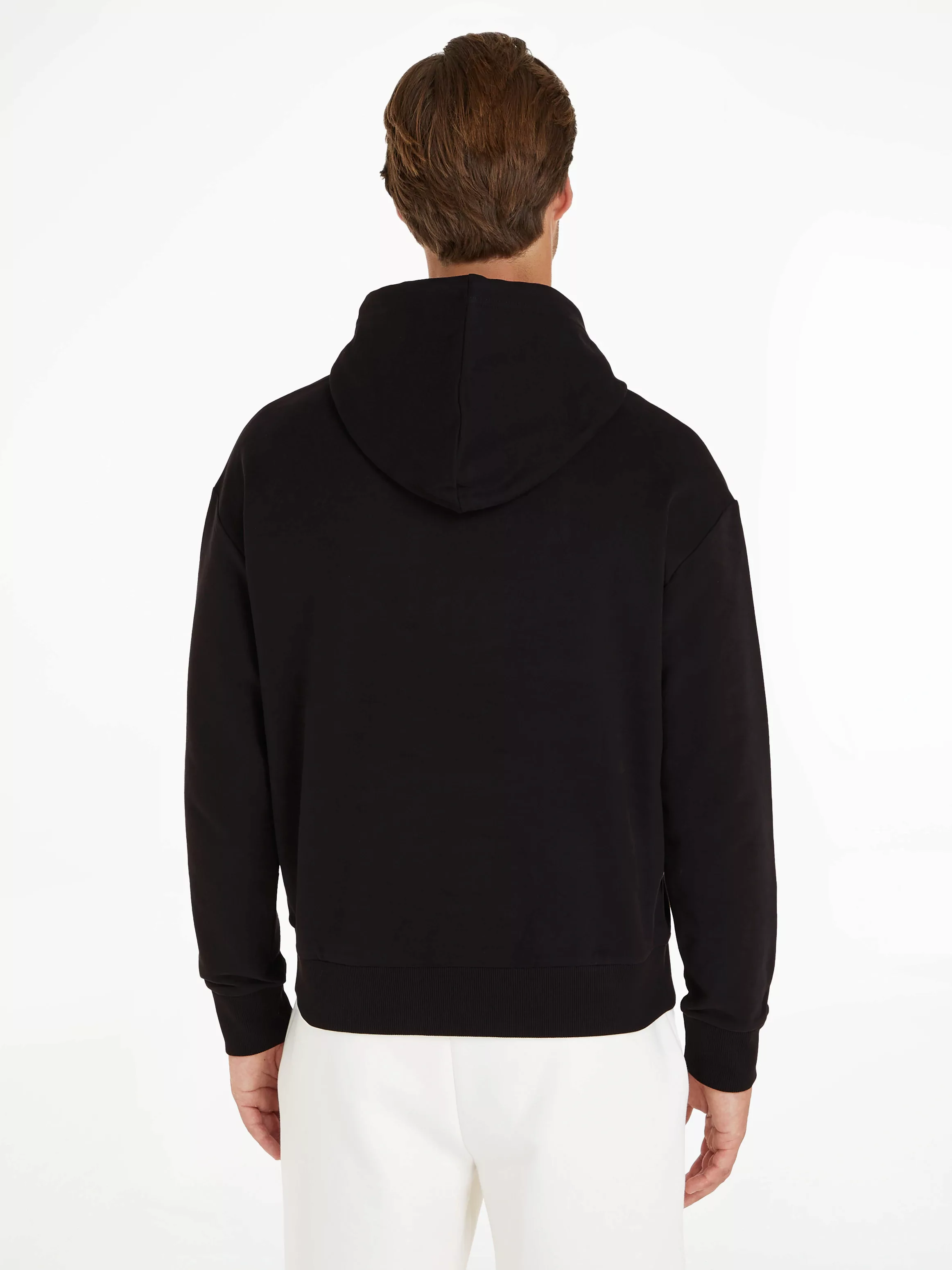 Calvin Klein Kapuzensweatshirt WAVE LINES HERO LOGO HOODIE mit Markenlabel günstig online kaufen