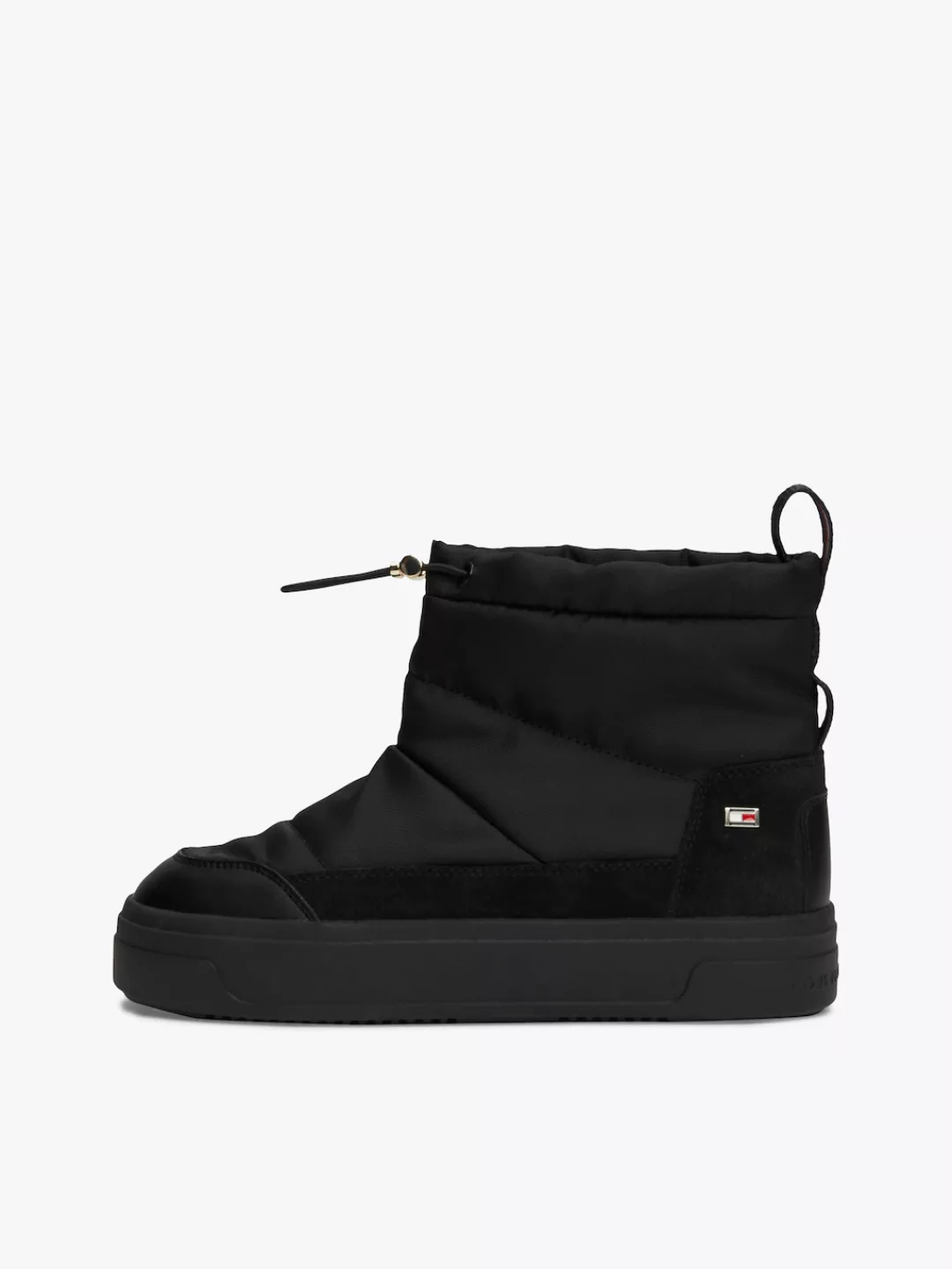 Tommy Hilfiger Snowboots "FLAG NYLON MINI SNOWBOOT", Plateau, Winterboots, günstig online kaufen